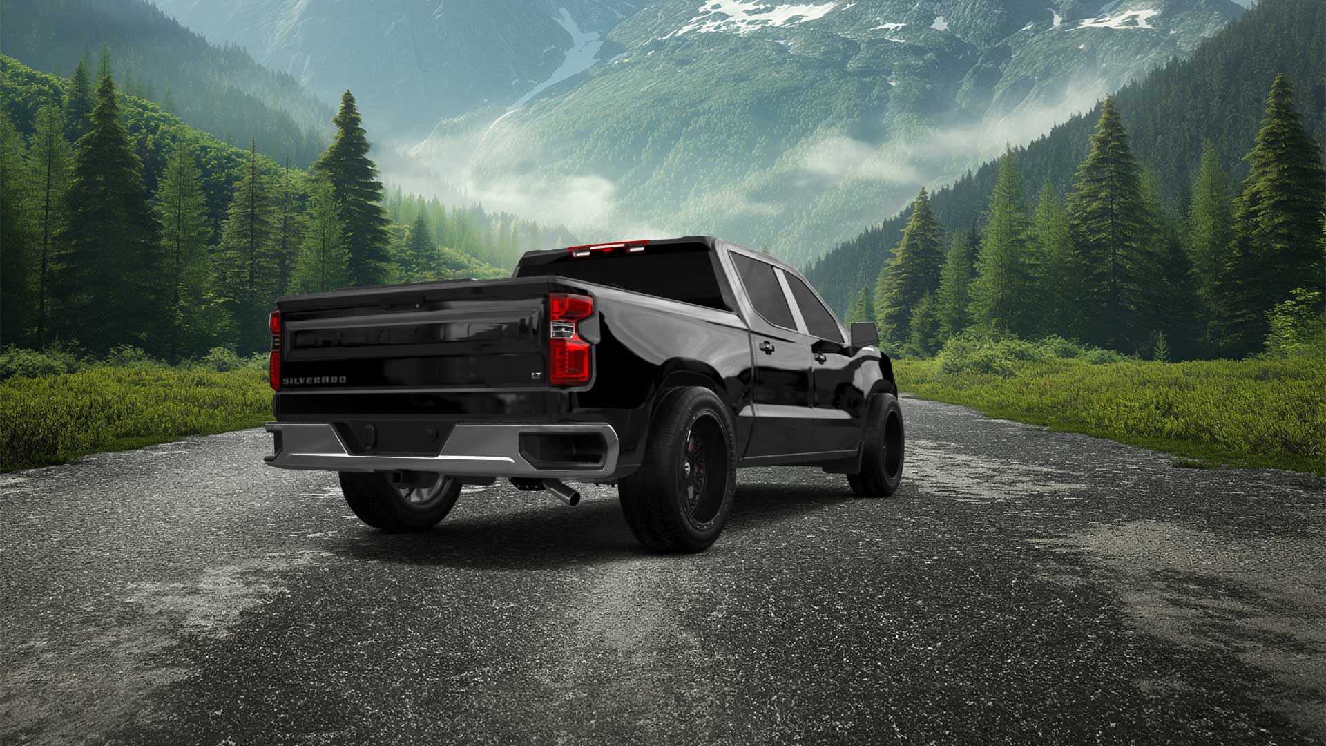 Chevrolet Silverado 1500 4 Door pickup truck 2019