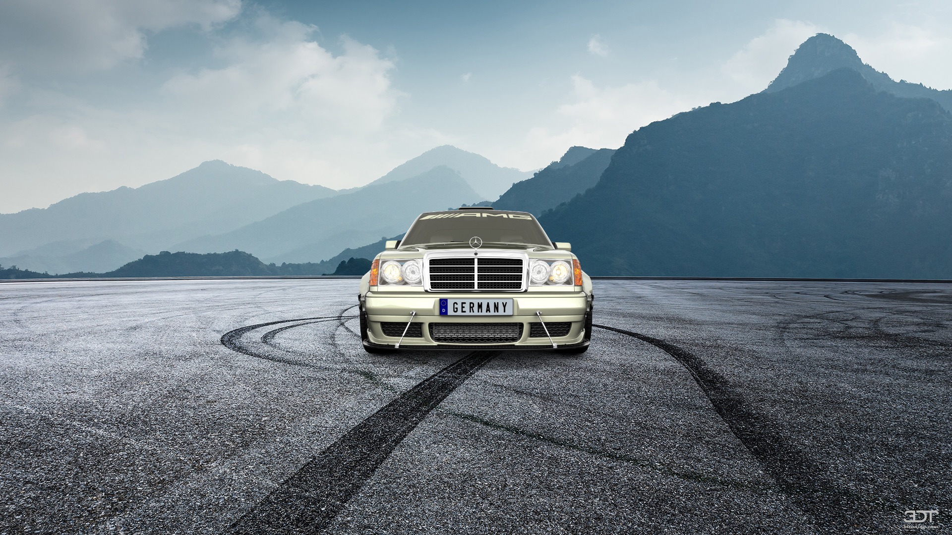 Mercedes E-Class Sedan 1984 tuning