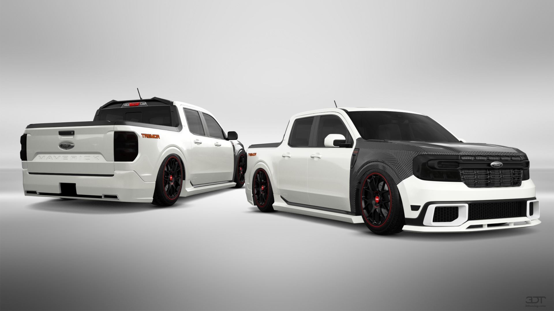 Ford Maverick 4 Door pickup truck 2022 tuning