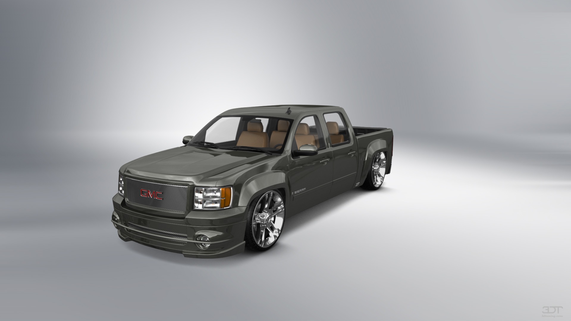 GMC Sierra 1500 Crew Cab 5.8 ft box 4 Door pickup truck 2007 tuning