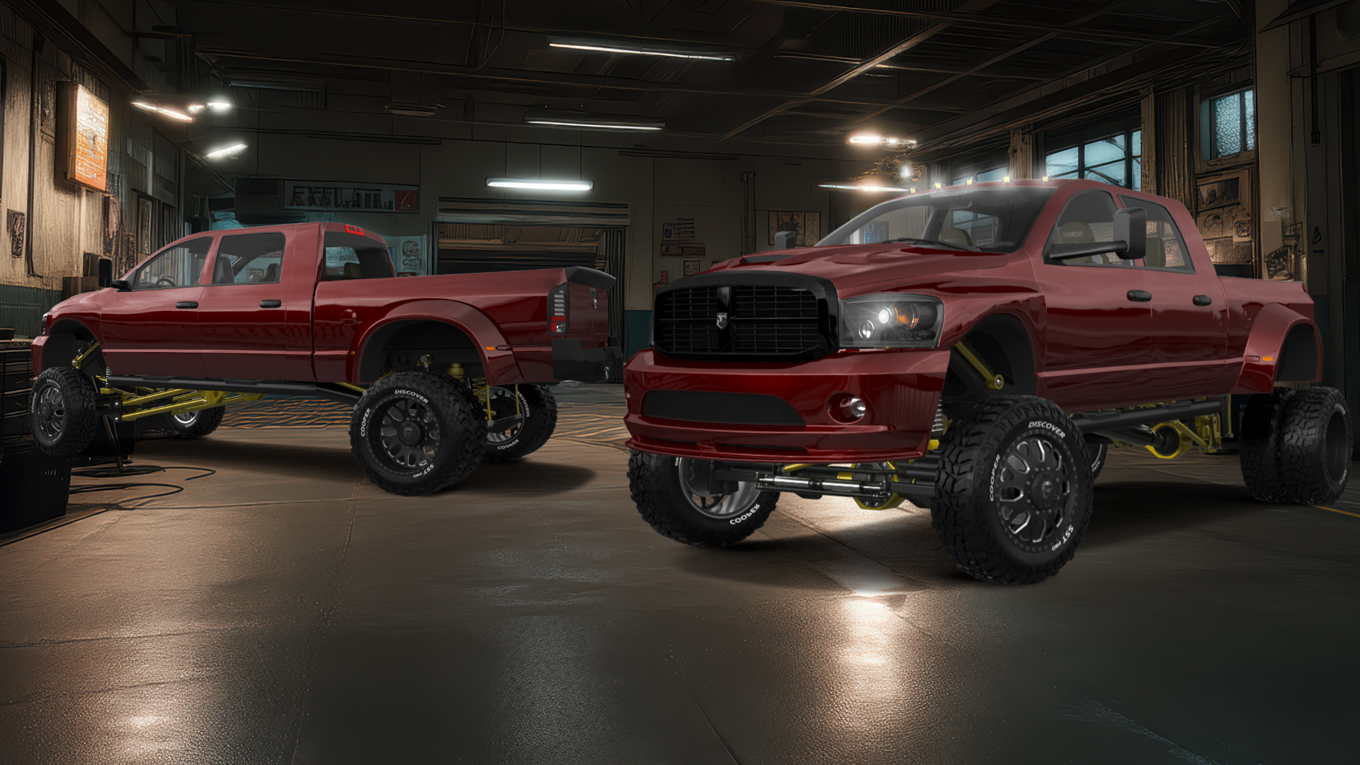 Dodge Ram 3500 Dually 4 Door pickup truck 2007 tuning