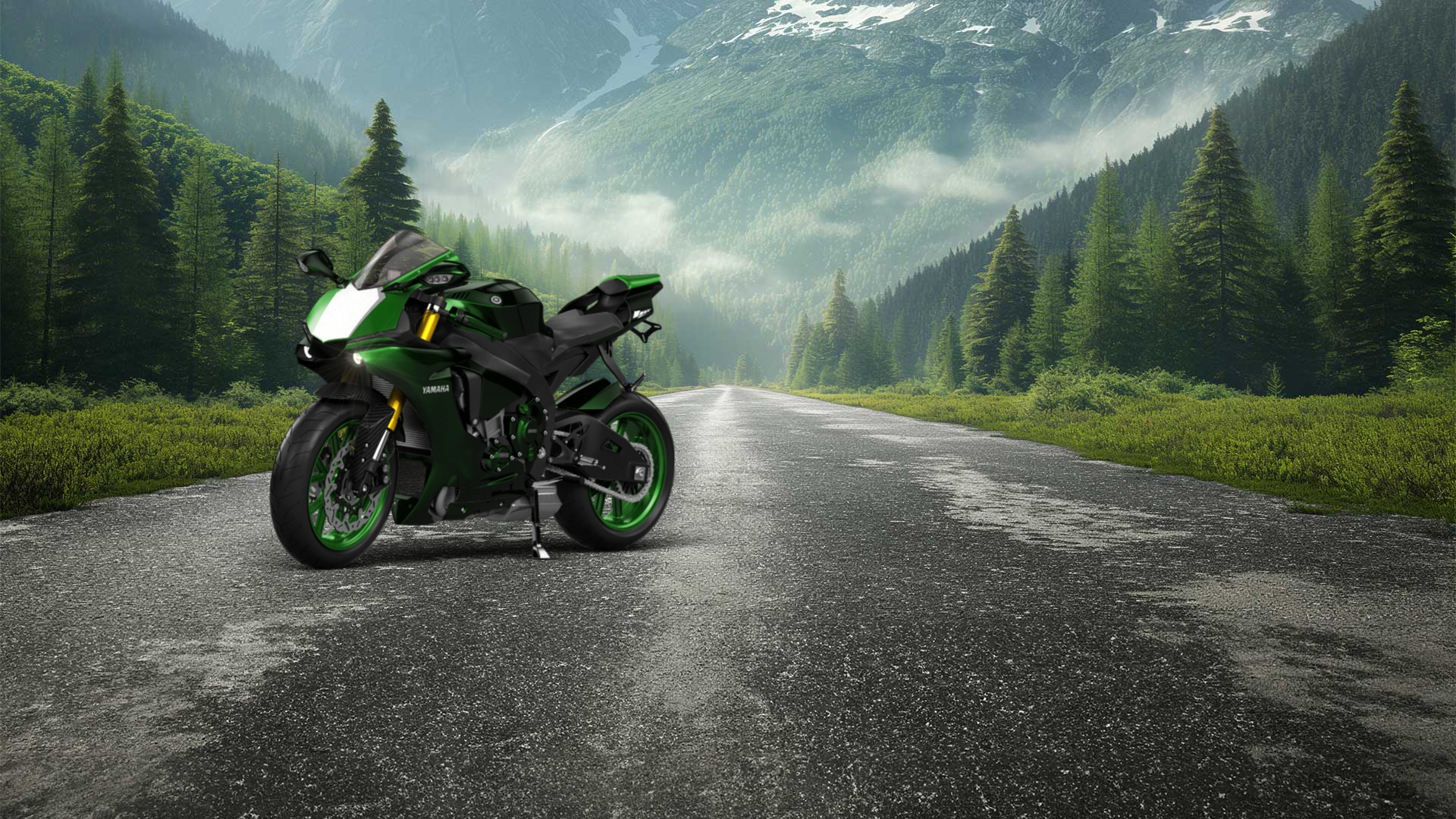 Yamaha YZF R1 Sport Bike 2015 tuning