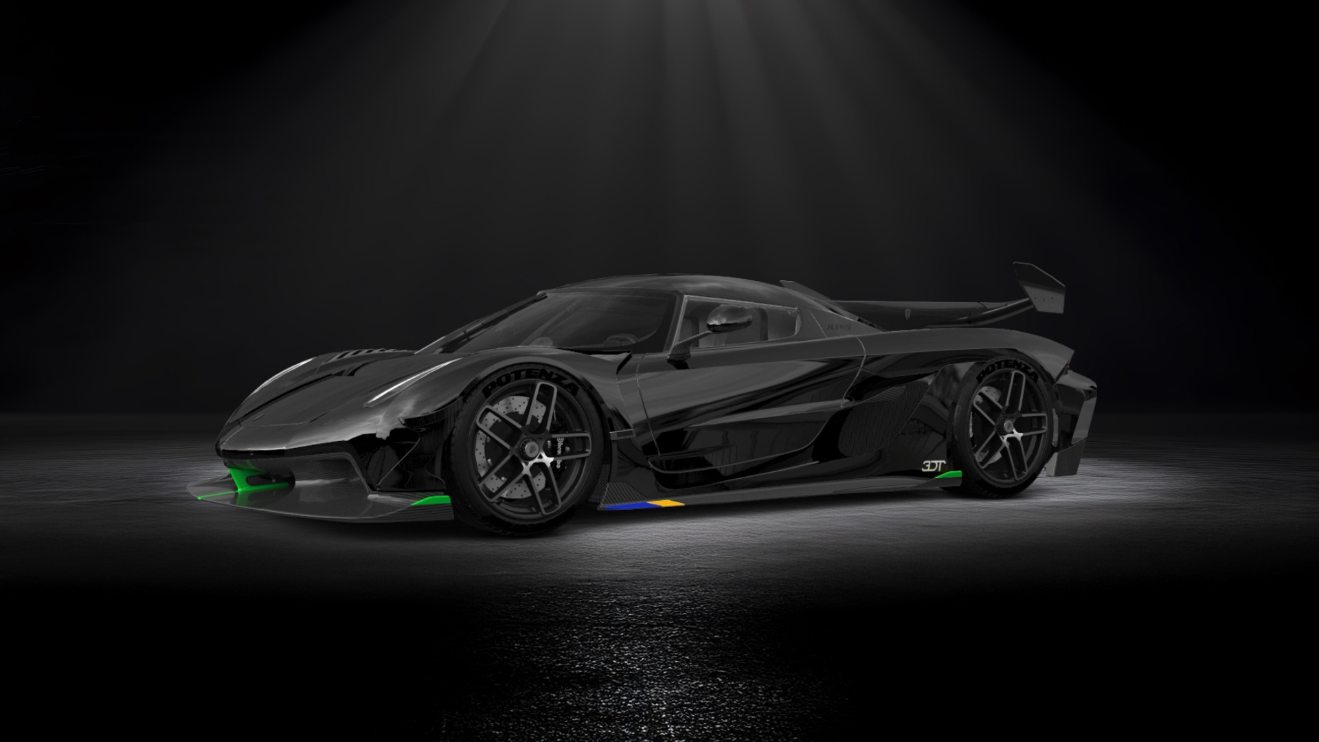 Koenigsegg Jesko 2 door targa top 2020