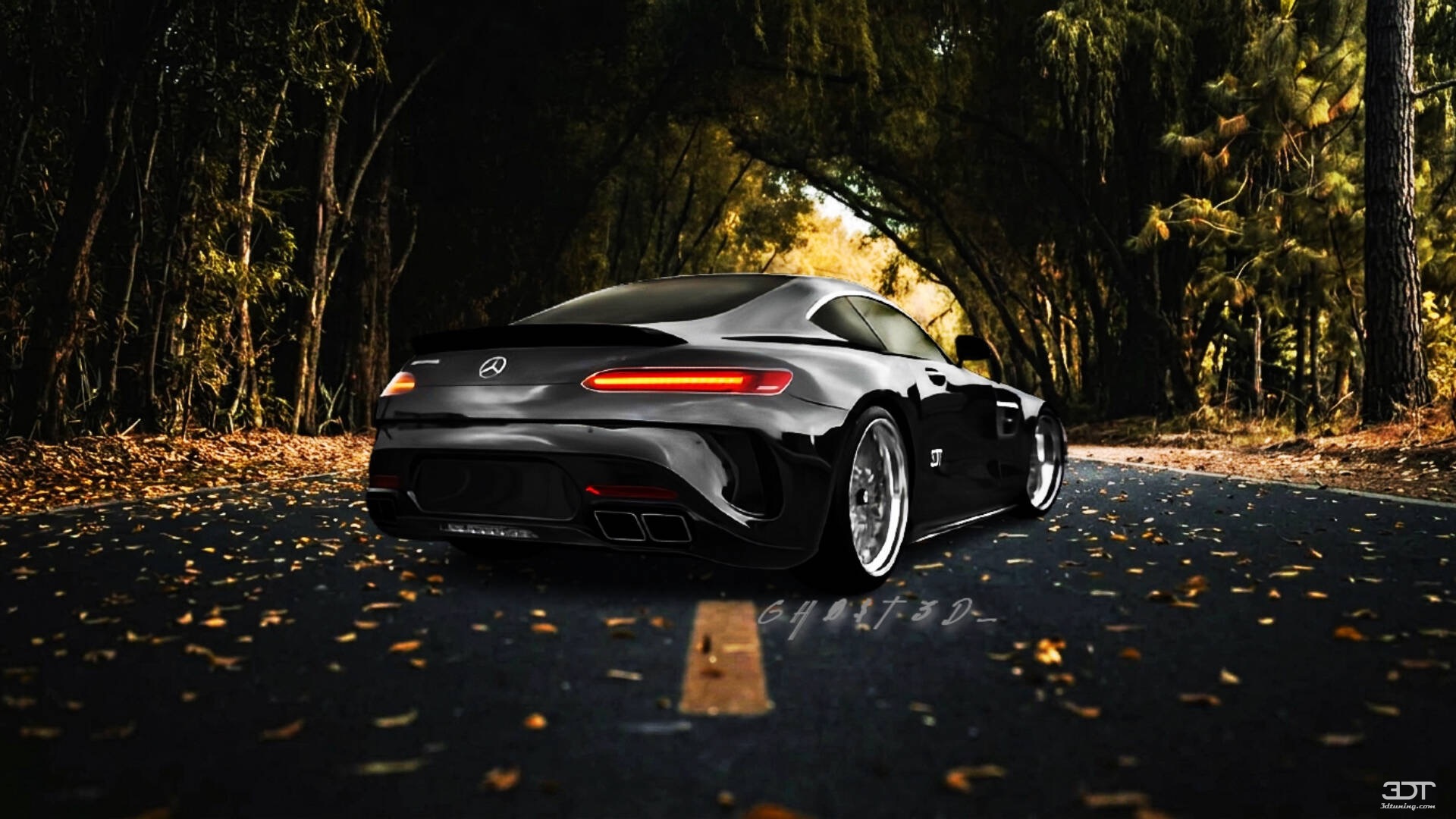 Tuning Mercedes AMG GT 2 door fastback coupe 2015