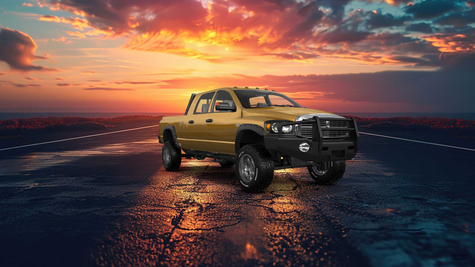 Dodge Ram 2500 4 Door pickup truck 2007 tuning