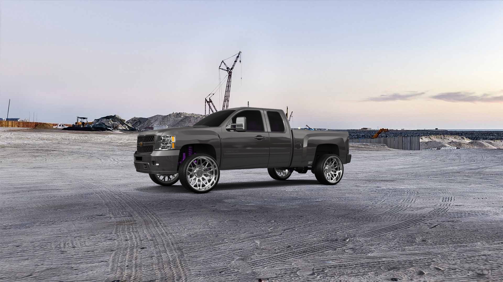 Chevrolet Silverado 2500 HD Extended Cab Pickup Truck 2007