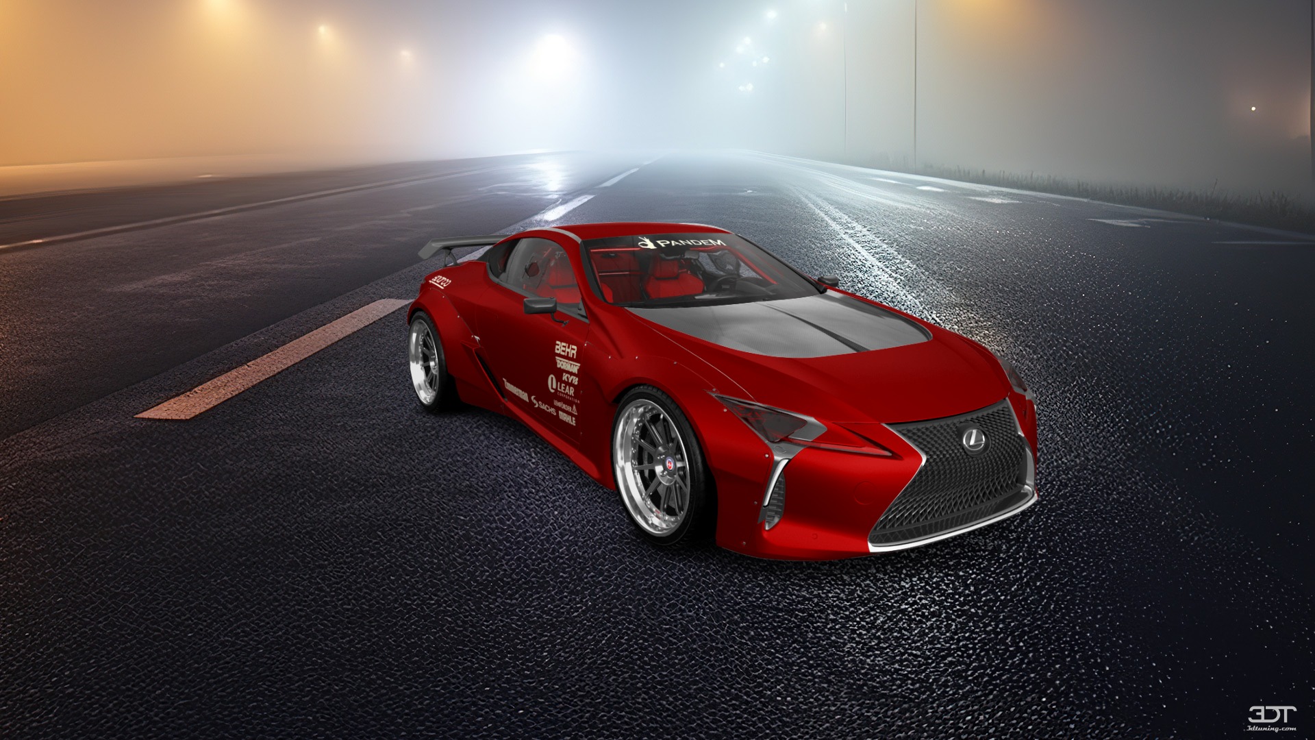 Tuning Lexus LC500 2 door fastback coupe 2017