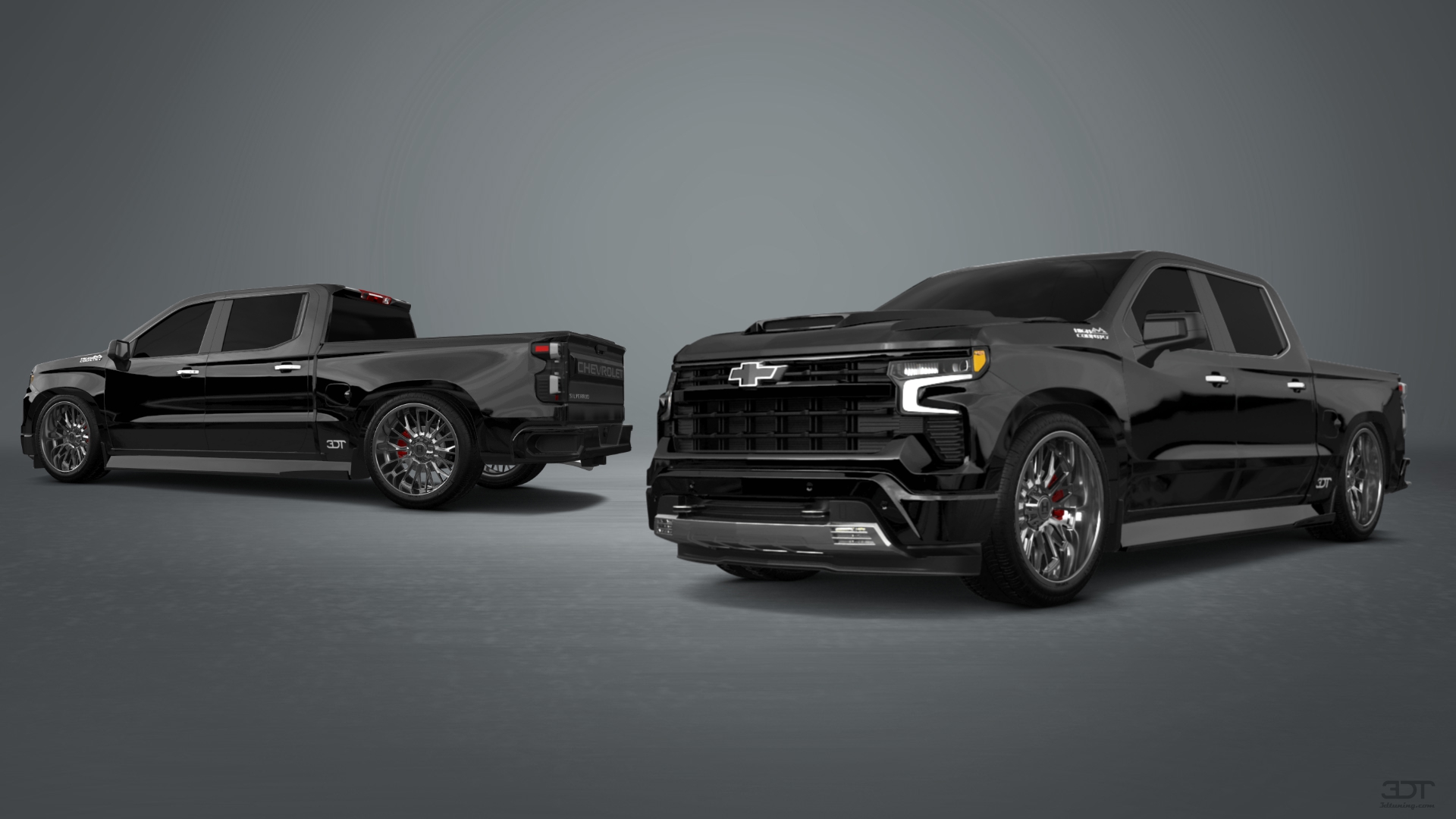 Chevrolet Silverado 1500 Crew Cab 5.8 ft box 4 Door pickup truck 2023 tuning