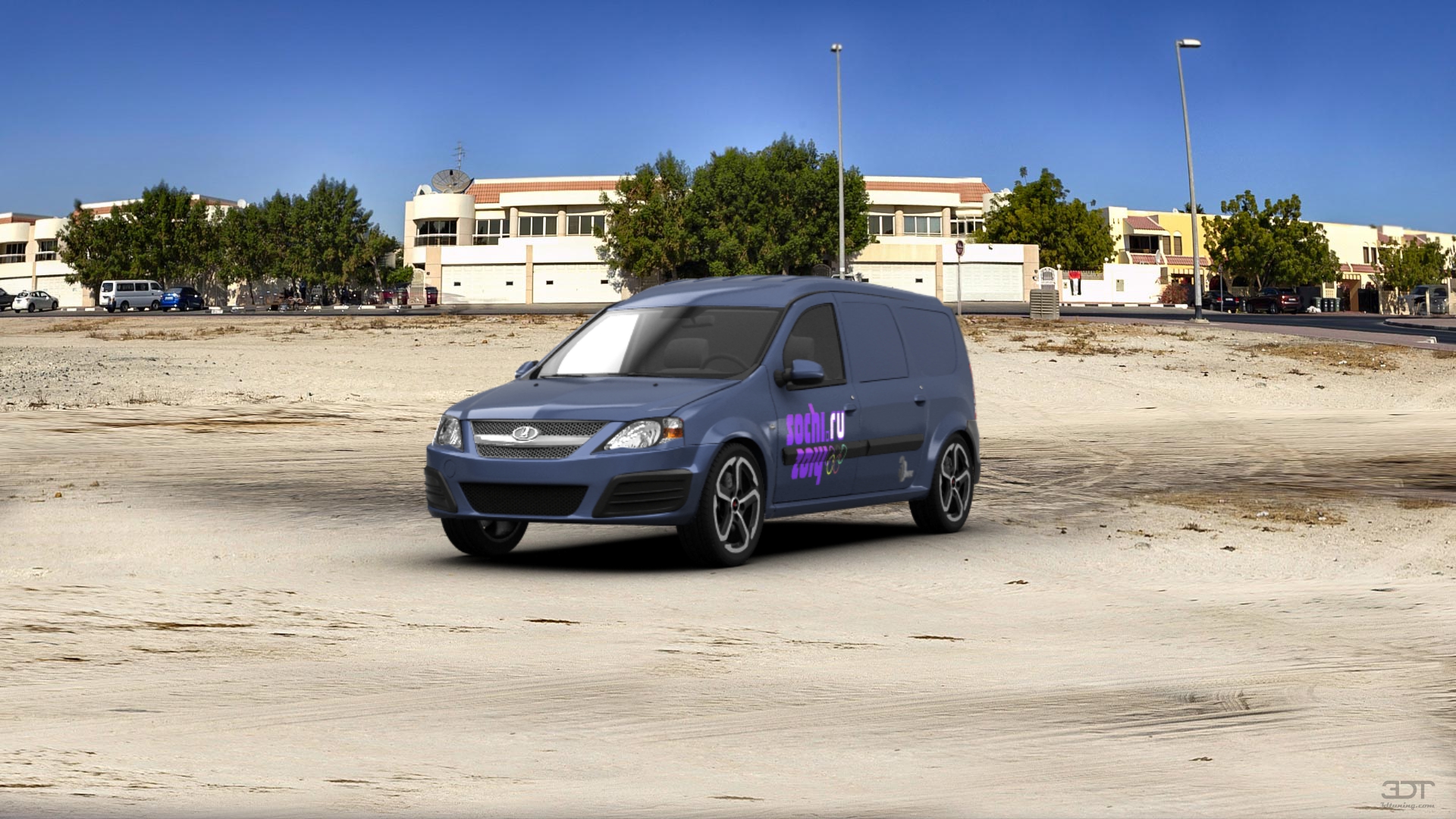 Lada Largus Furgon Van 2012 tuning