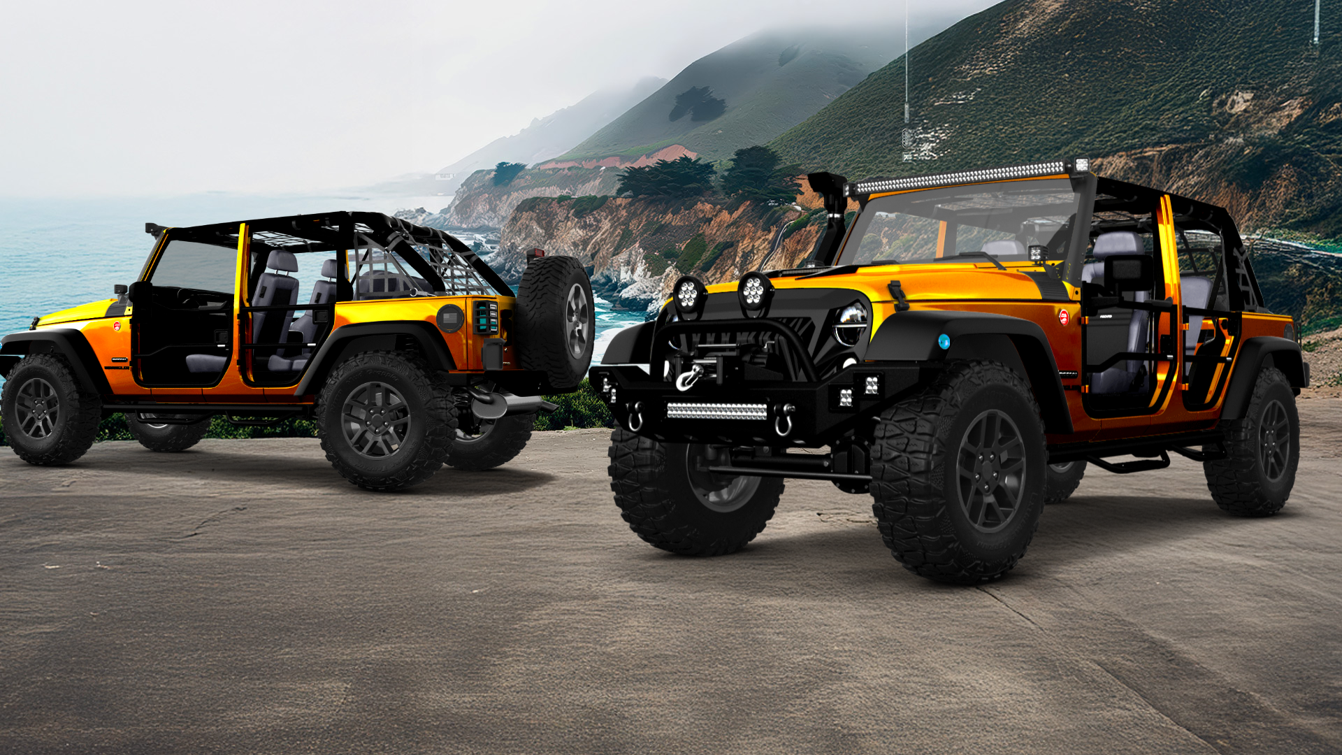 Jeep Wrangler Unlimited JK Rubicon Recon 4 Door SUV 2017 tuning