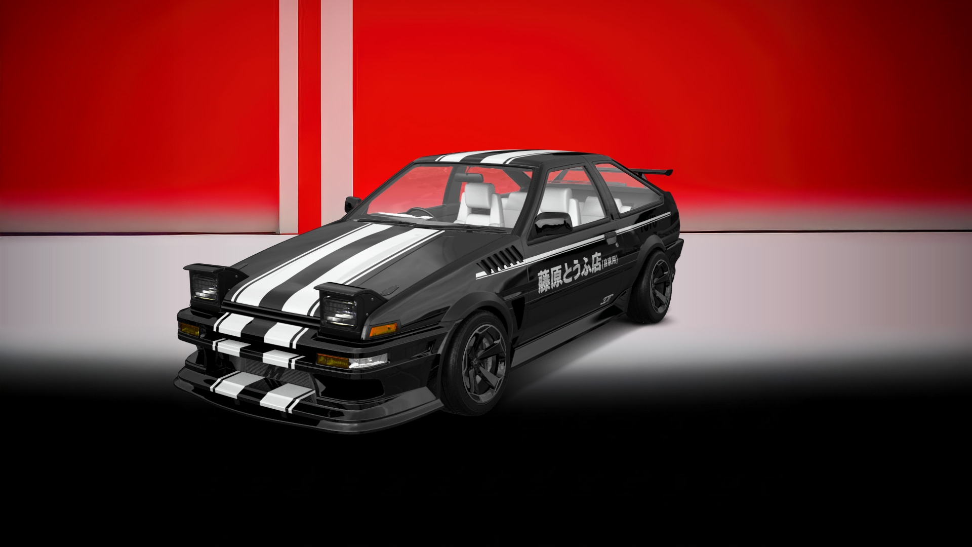 Toyota AE86 3 Door Hatchback 1985 tuning