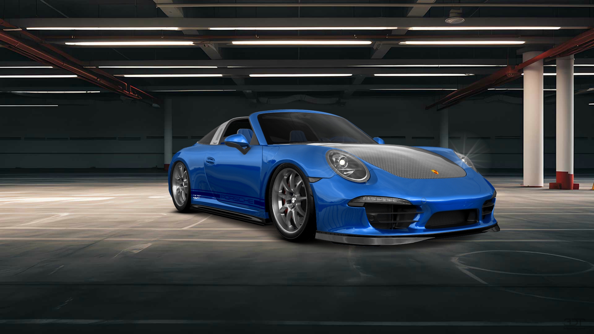 Porsche 911 Carrera Targa top 2014 tuning