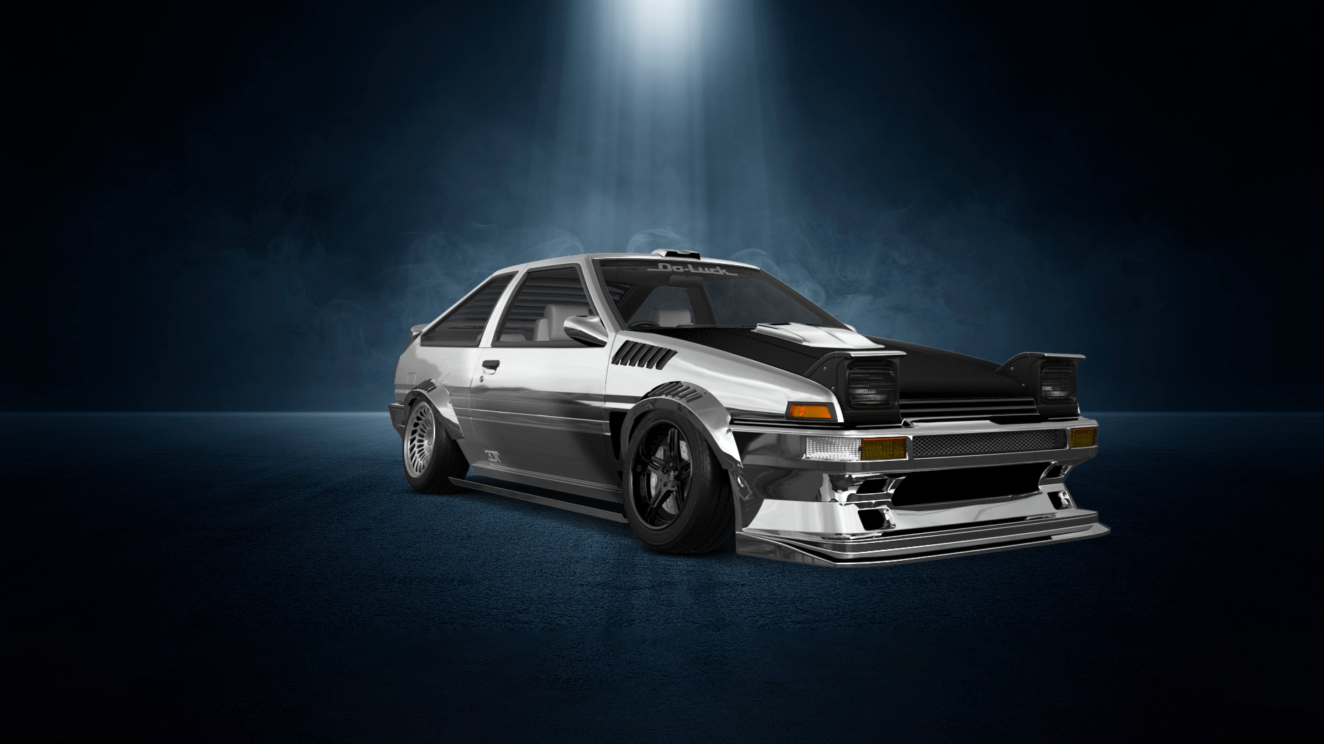 Toyota AE86 3 Door Hatchback 1985 tuning