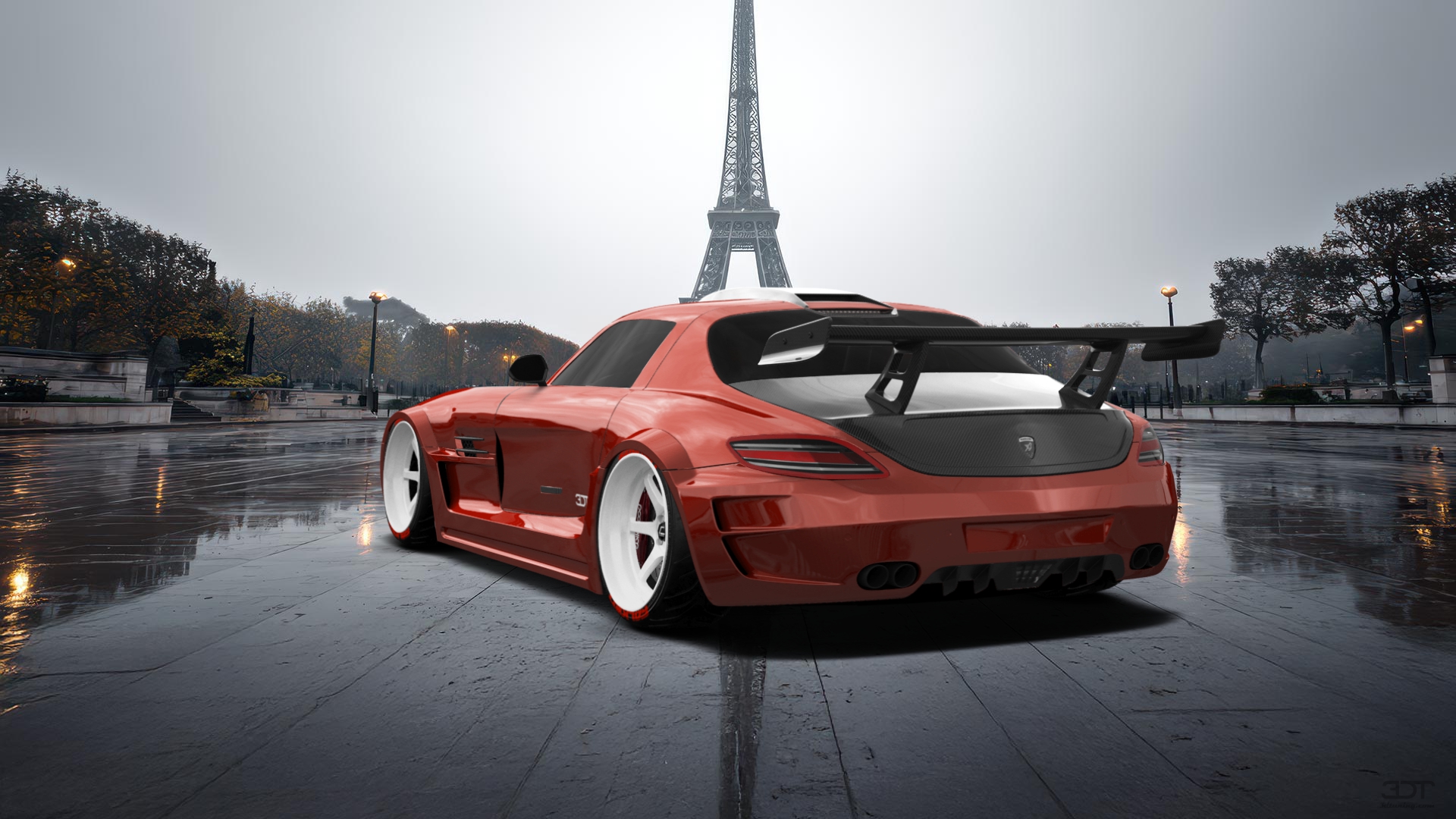 Mercedes SLS 2 Door Coupe 2011 tuning