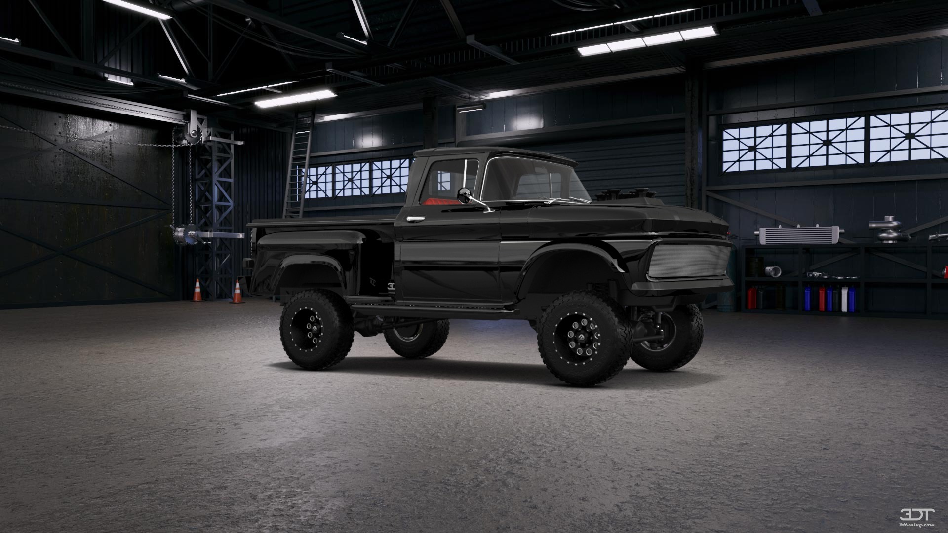 Chevrolet C-10 Stepside 2 Door pickup truck 1963 tuning