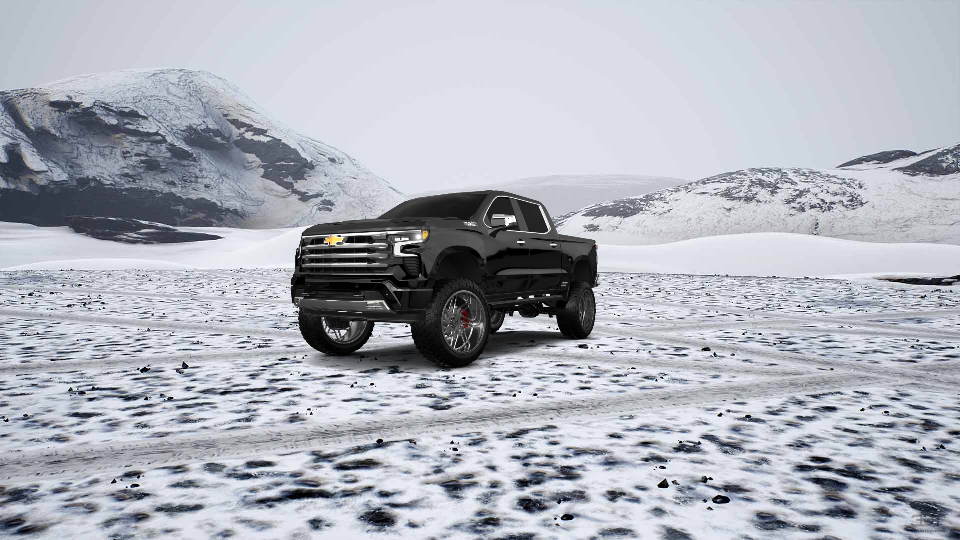 Chevrolet Silverado 1500 Crew Cab 5.8 ft box 4 Door pickup truck 2023 tuning