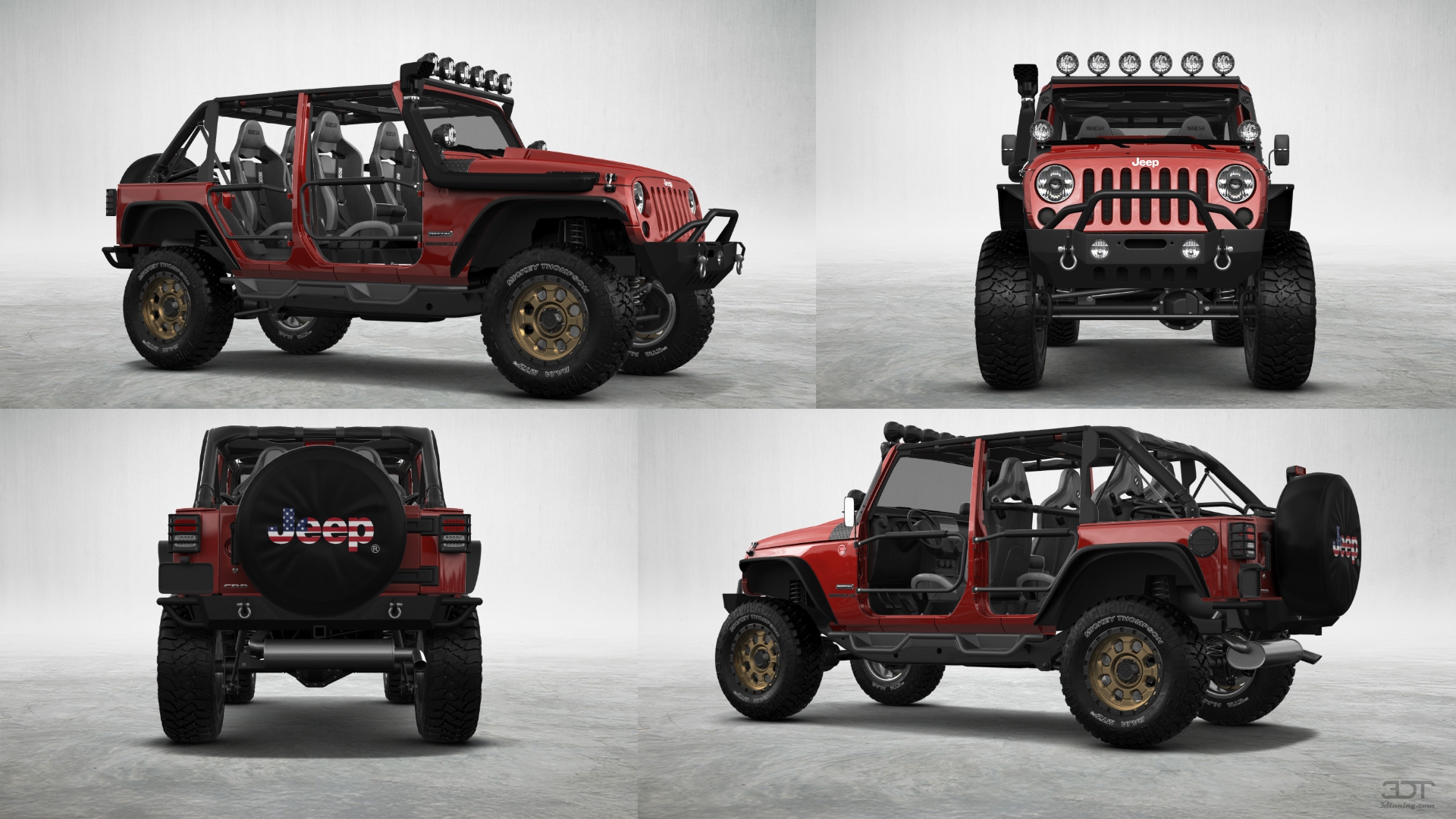 Jeep Wrangler Unlimited JK Rubicon Recon 4 Door SUV 2017 tuning