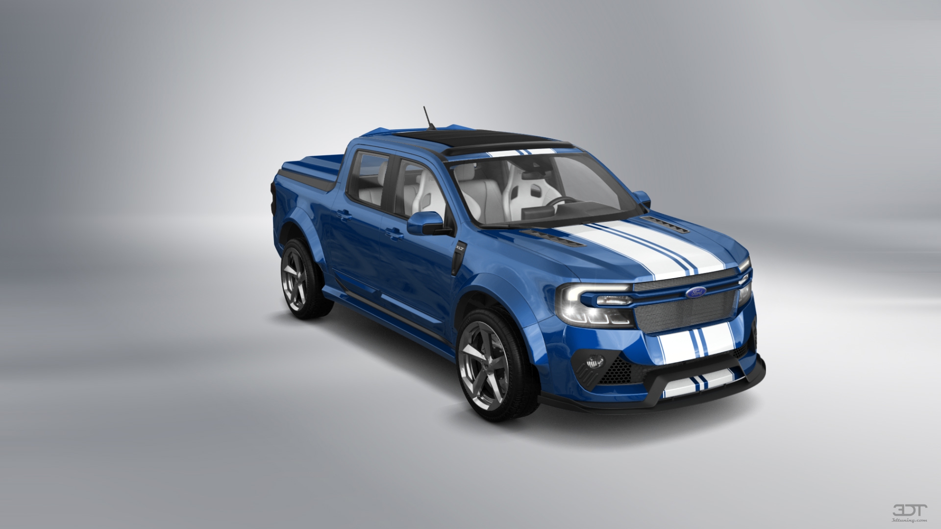 Ford Maverick 4 Door pickup truck 2022 tuning