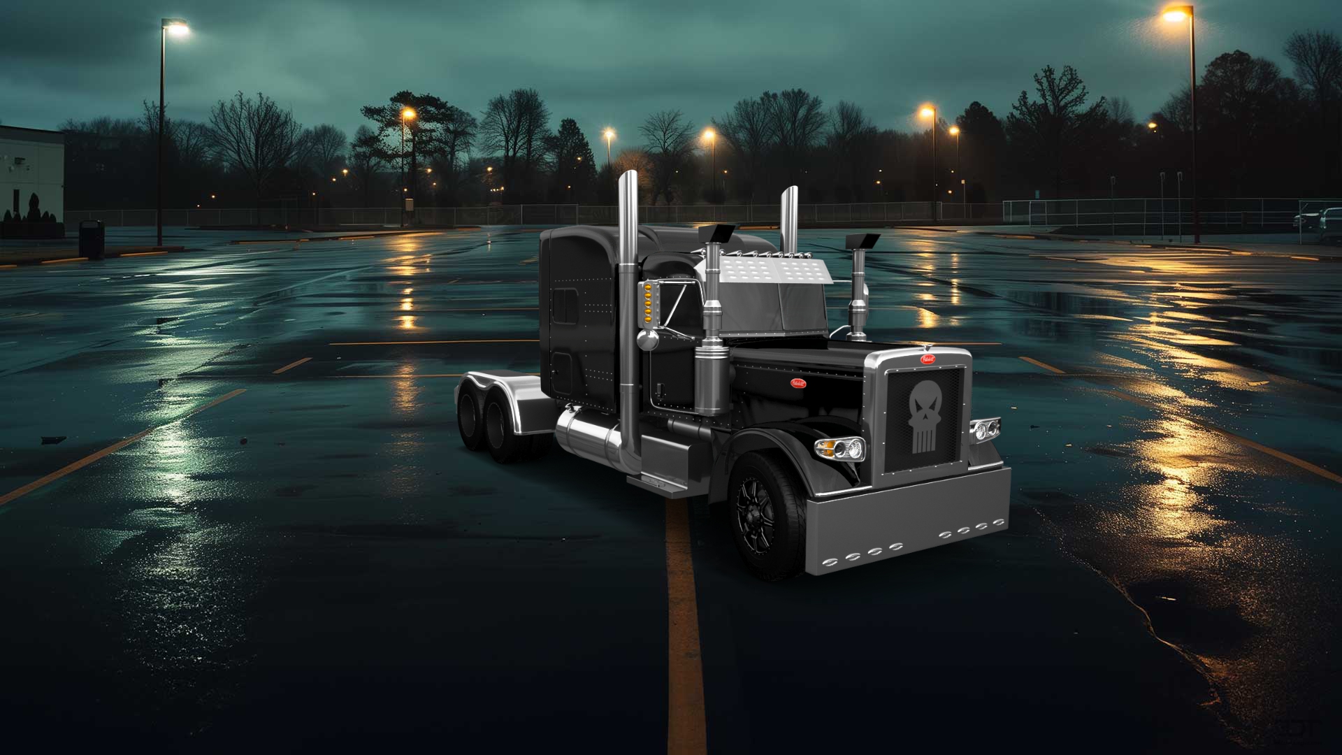 Peterbilt 389 Sleeper Cab Truck 2016