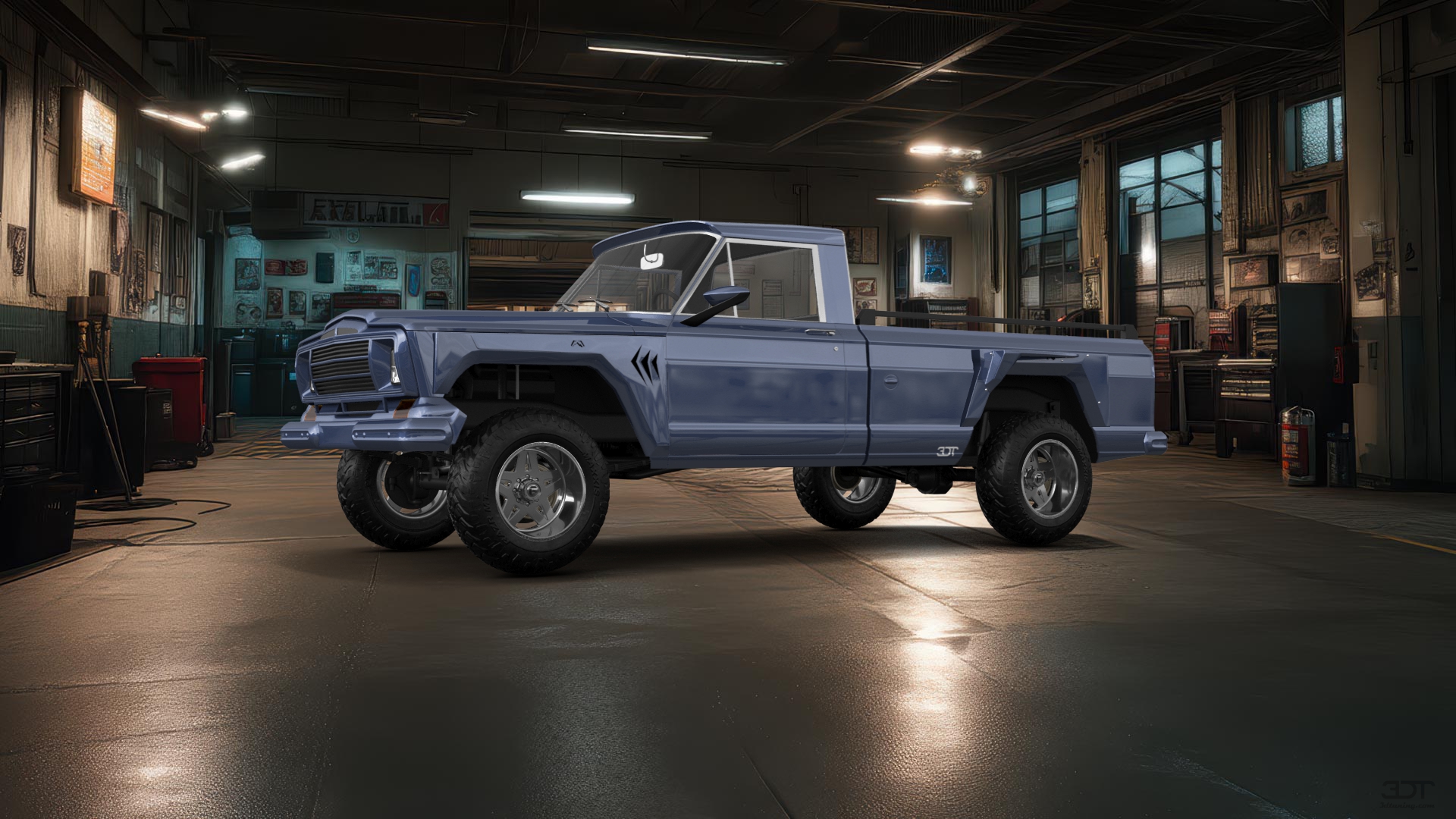 Jeep Gladiator SJ 2 Door pickup truck 1988 tuning