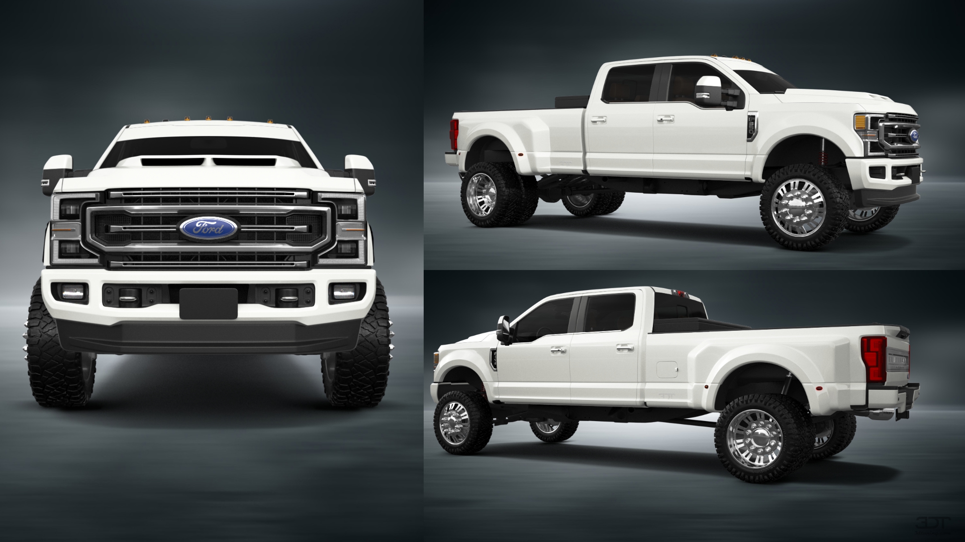 Ford F-350 DRW 4 Door pickup truck 2021 tuning