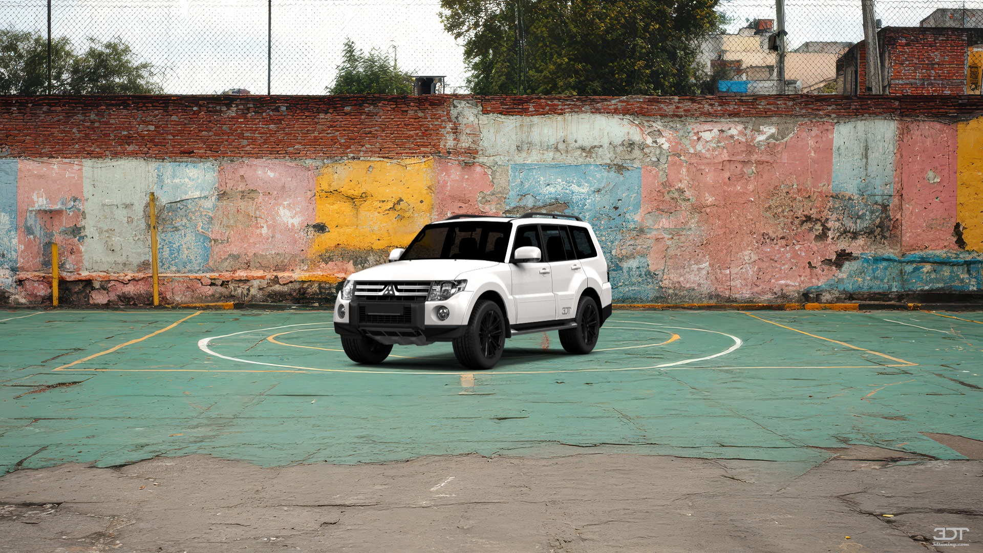 Mitsubishi Pajero 5 door SUV 2012 tuning