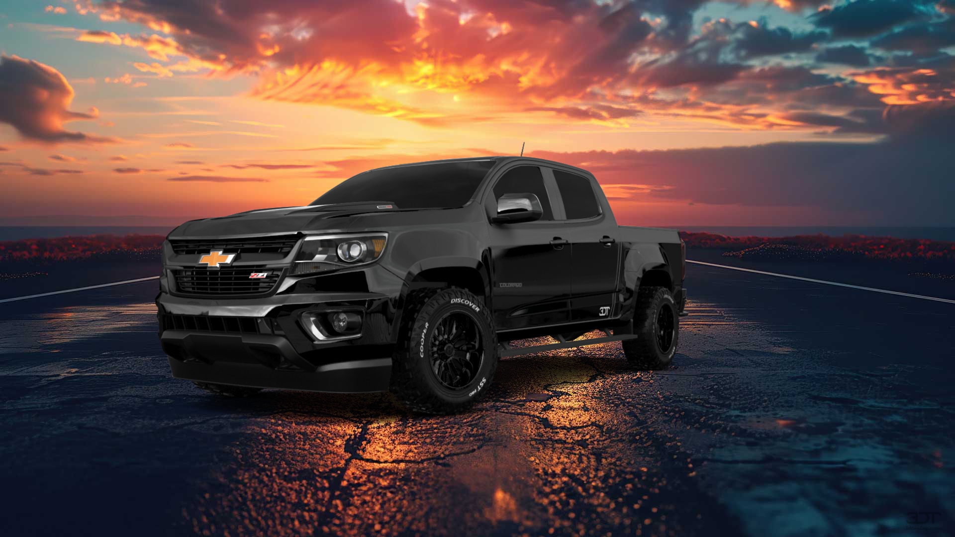 Chevrolet Colorado Crew Cab 4 Door pickup truck 2015