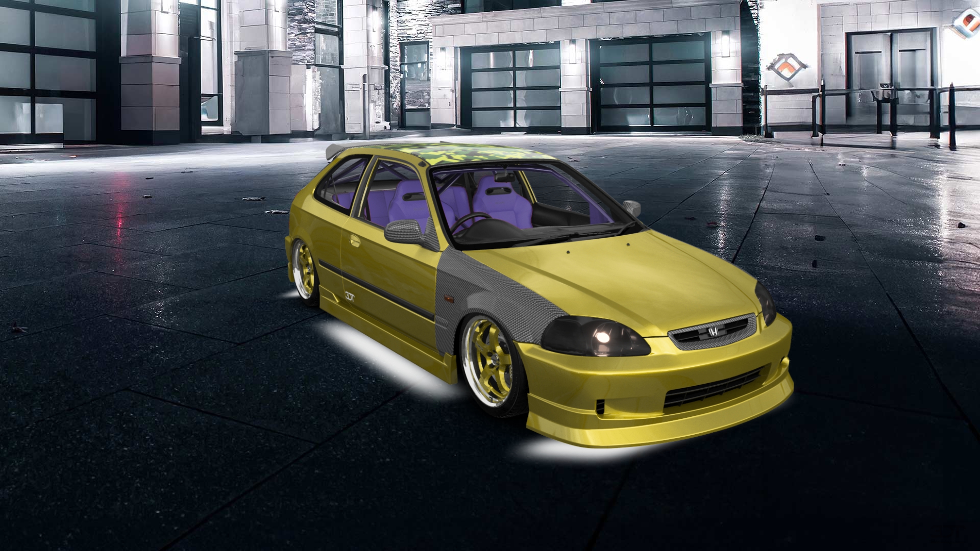 Honda Civic 3 Door Hatchback 1997 Images