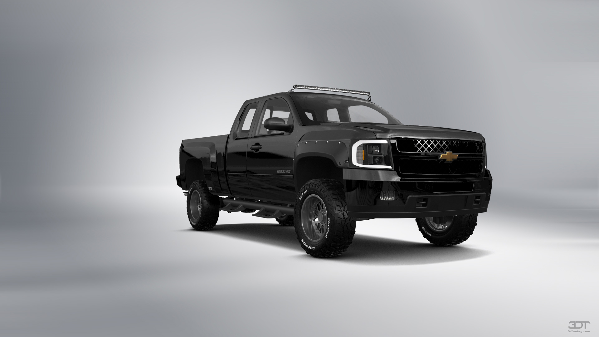 Chevrolet Silverado 2500 HD Extended Cab Pickup Truck 2007