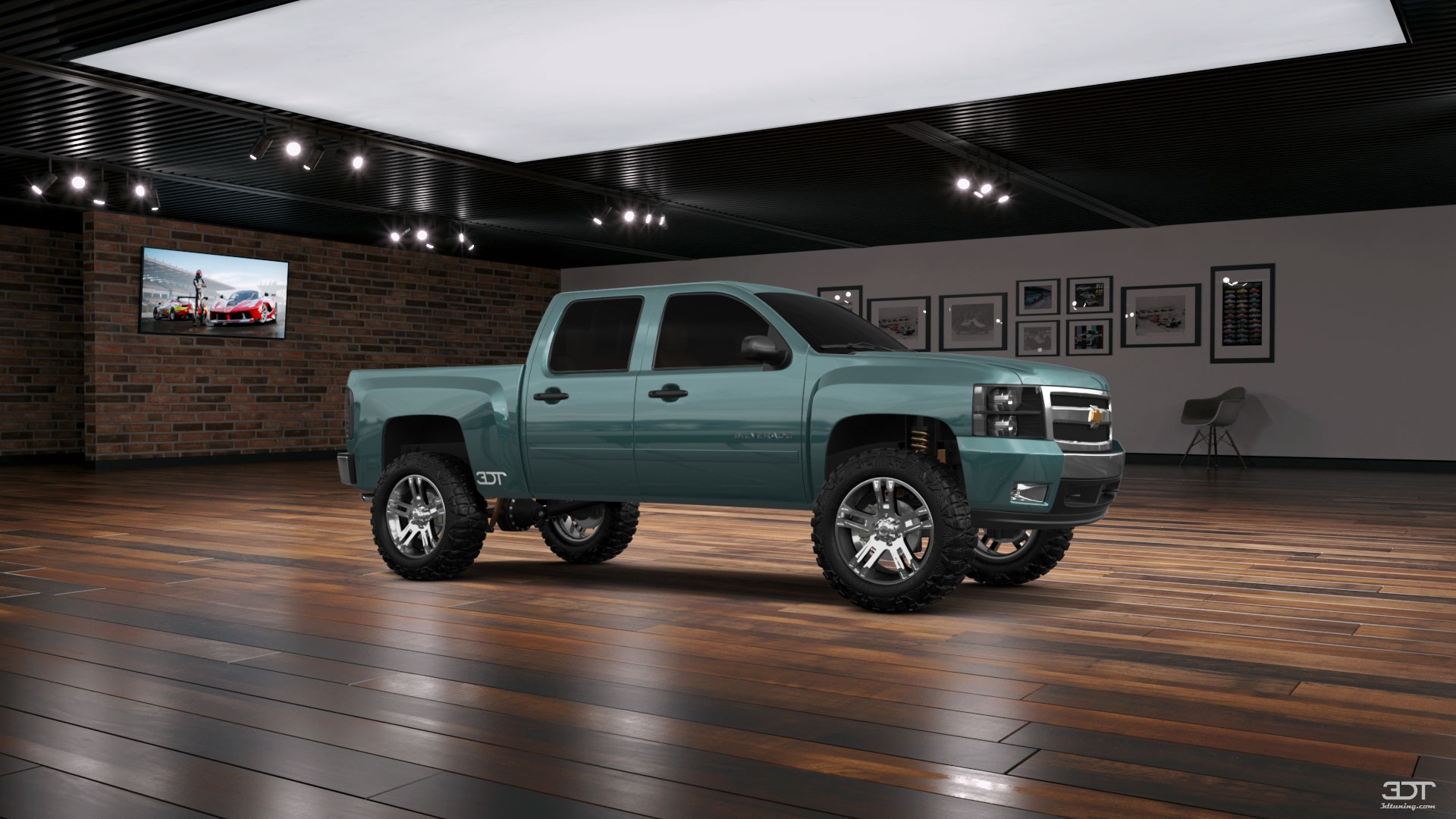 Chevrolet Silverado 1500 Crew Cab 4 Door pickup truck 2007