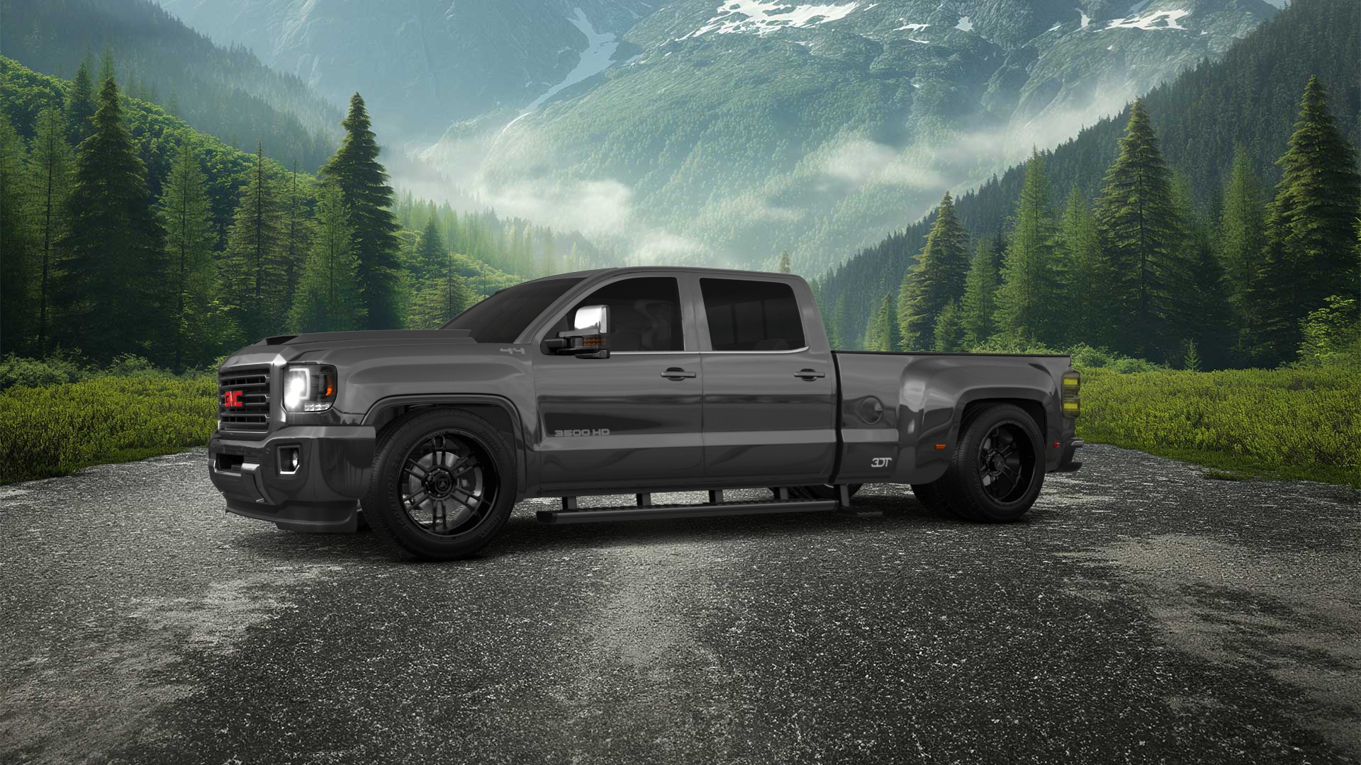 GMC Sierra 3500 HD Crew Cab 4 Door pickup truck 2015