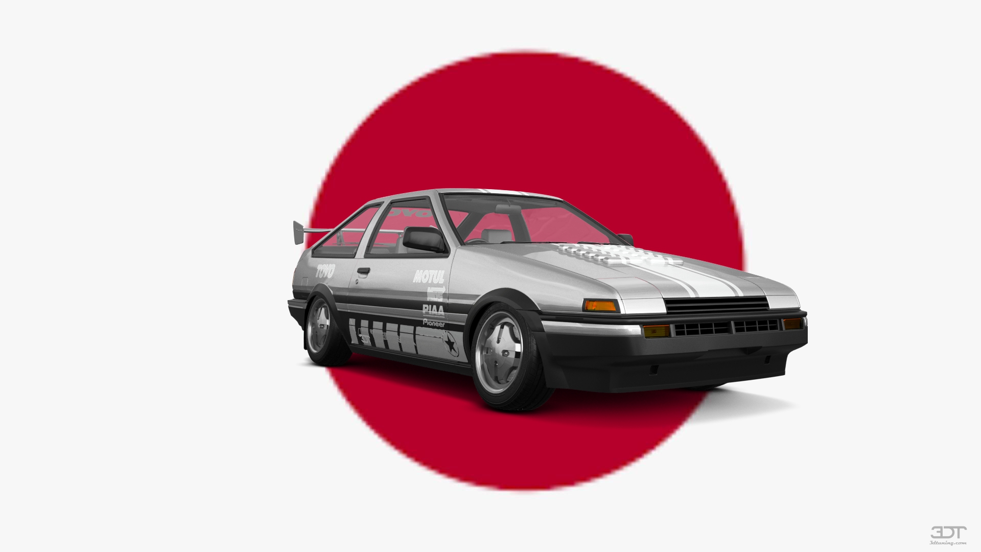 Toyota AE86 3 Door Hatchback 1985 tuning