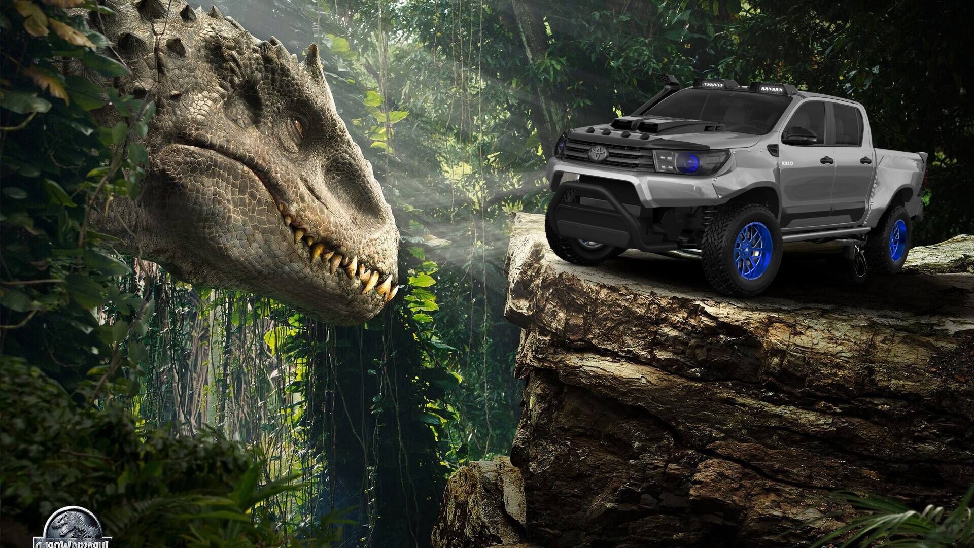 Toyota Hilux Double Cab 4 Door pickup truck 2015 tuning