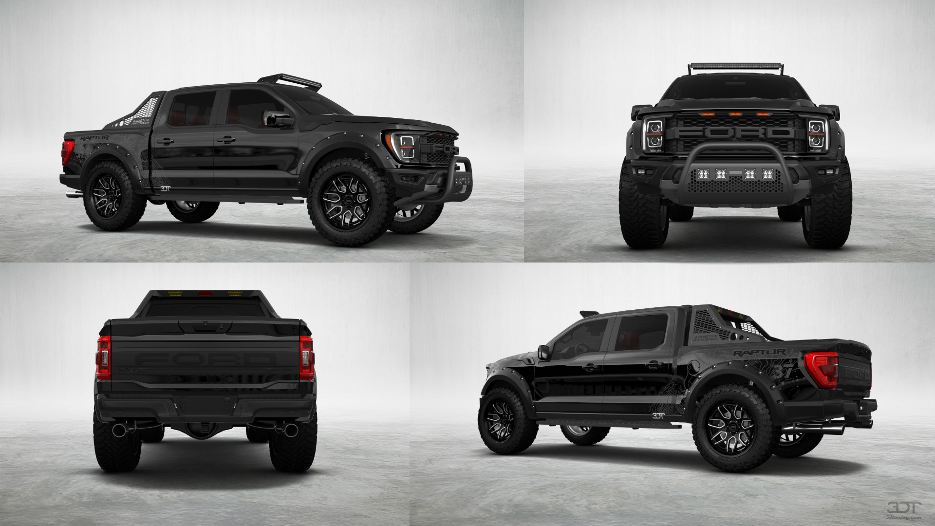 Ford F-150 Raptor 4 Door pickup truck 2021 tuning