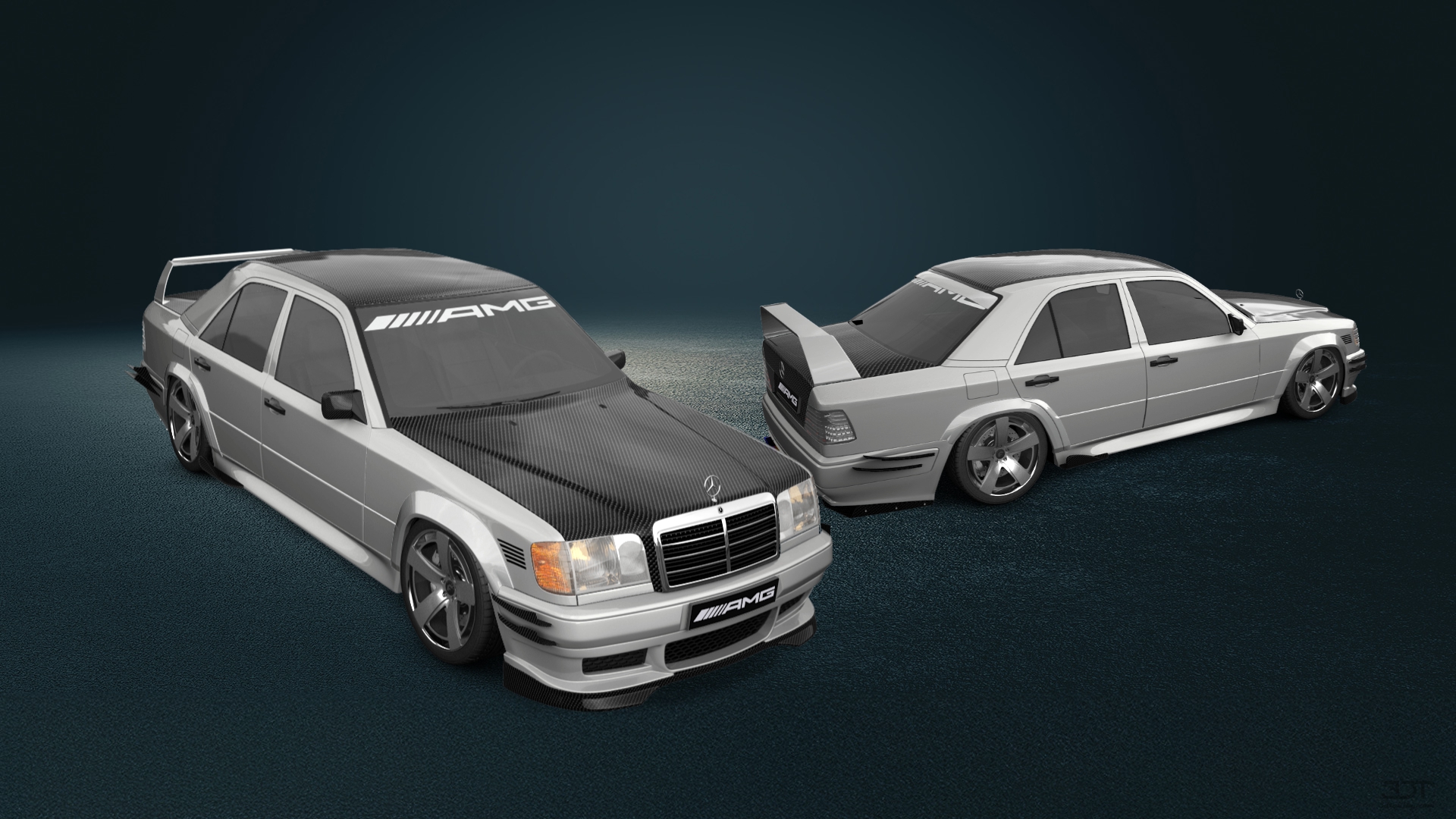 Mercedes E-Class Sedan 1984 tuning