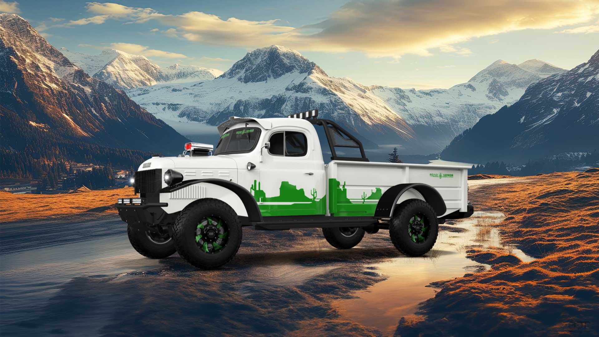 Dodge Power Wagon 2 Door pickup truck 1947