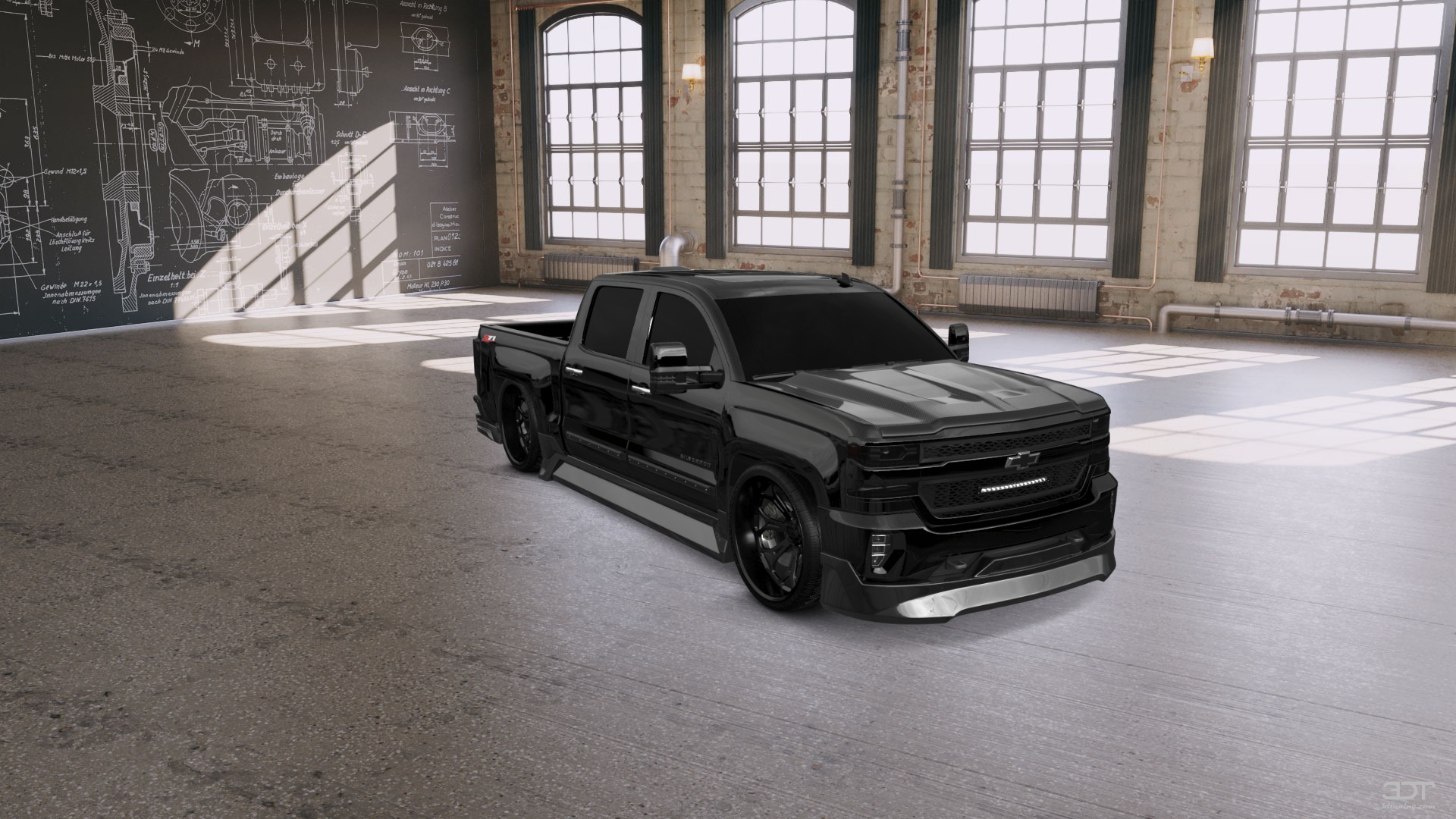 Chevrolet Silverado 1500 4 Door pickup truck 2016