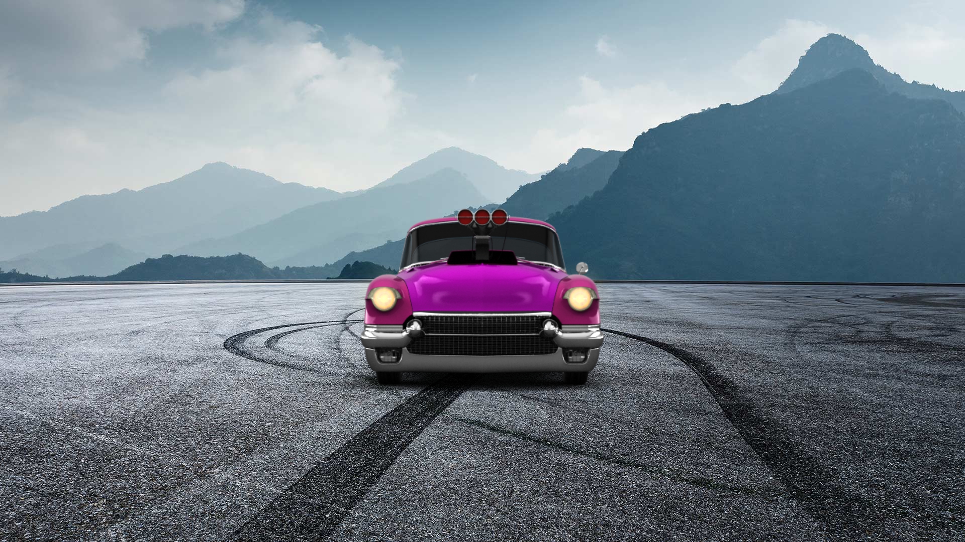 Cadillac De Ville Coupe 1956 tuning