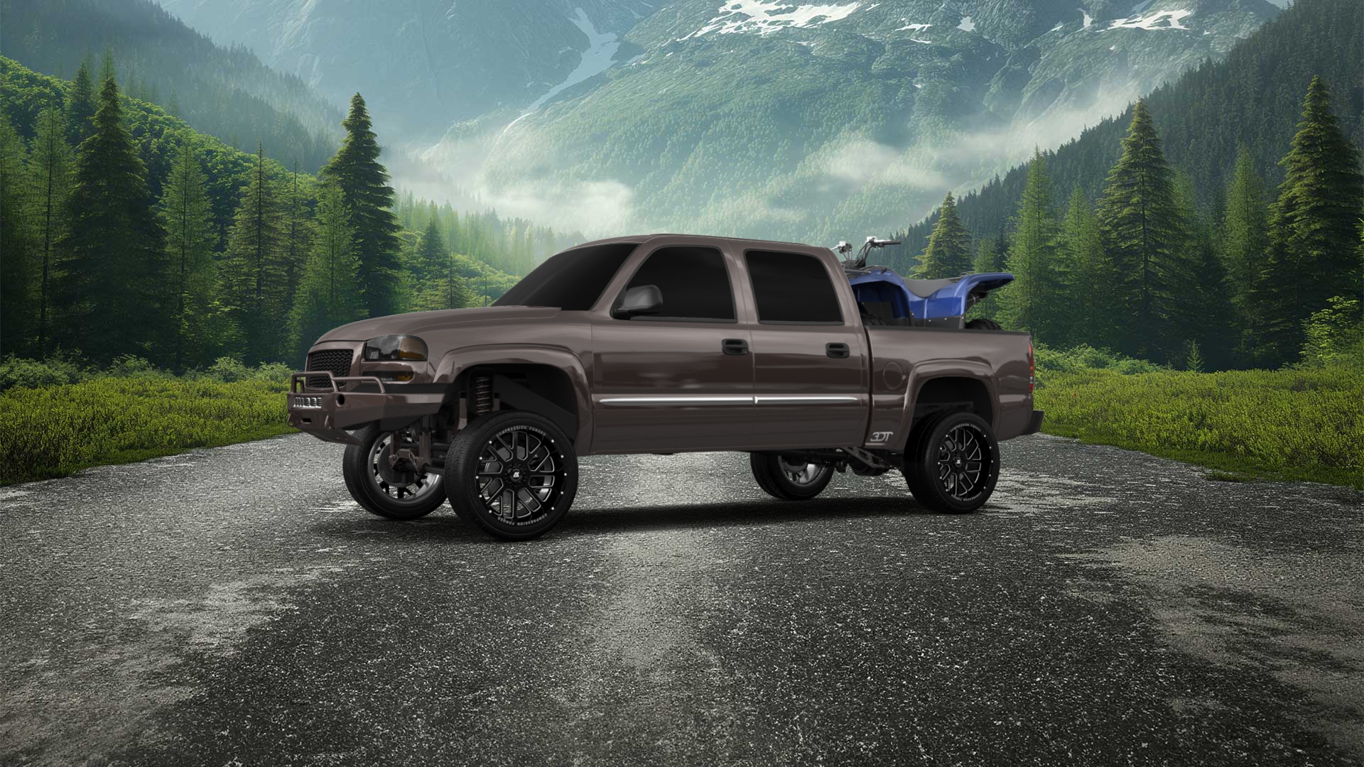 GMC Sierra 1500 Crew Cab Pickup Truck 2000