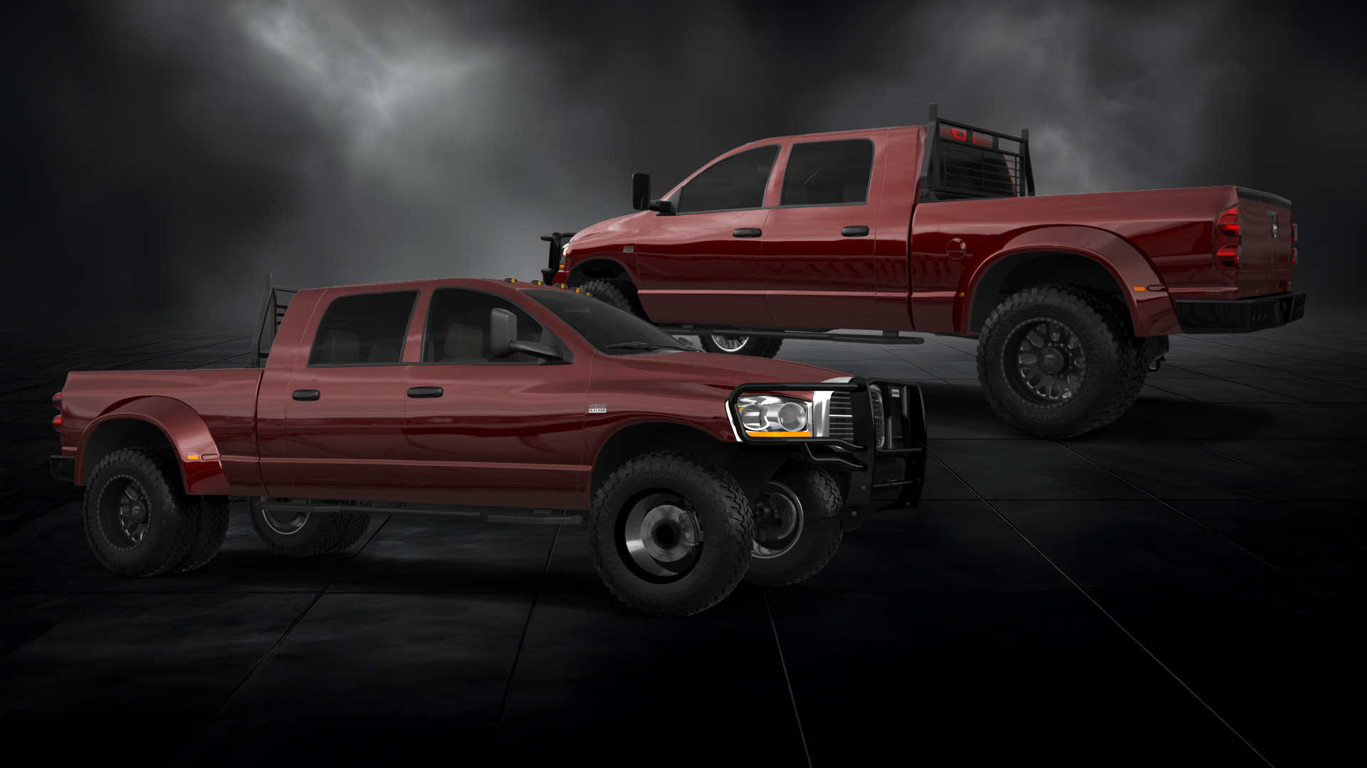 Dodge Ram 3500 Dually 4 Door pickup truck 2007 tuning