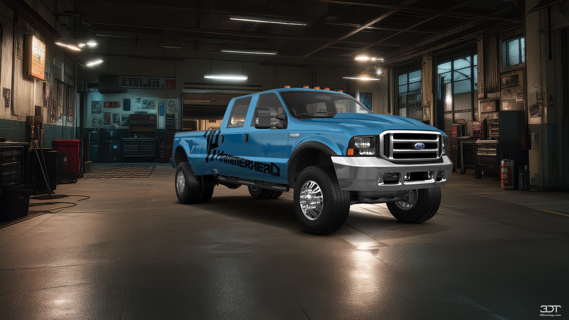 Ford F-350 DRW 4 Door pickup truck 1999 tuning
