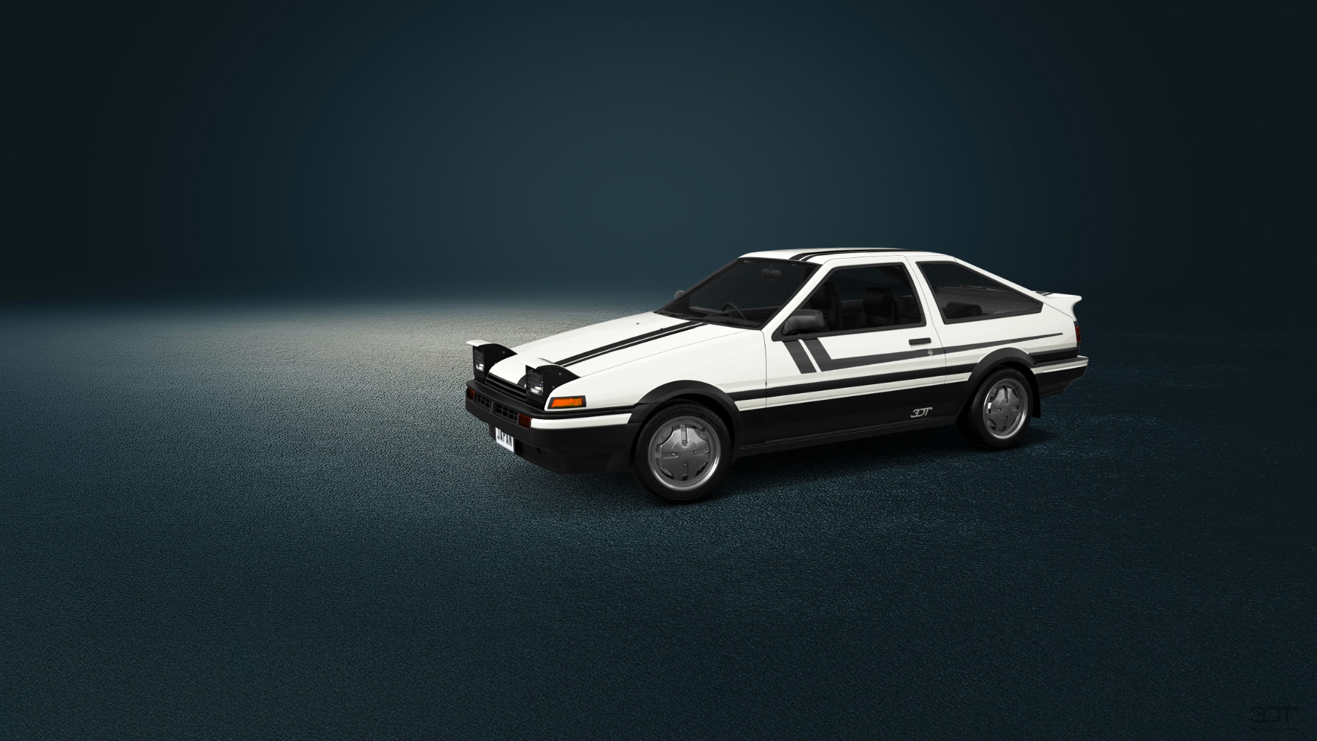 Toyota AE86 3 Door Hatchback 1985 tuning