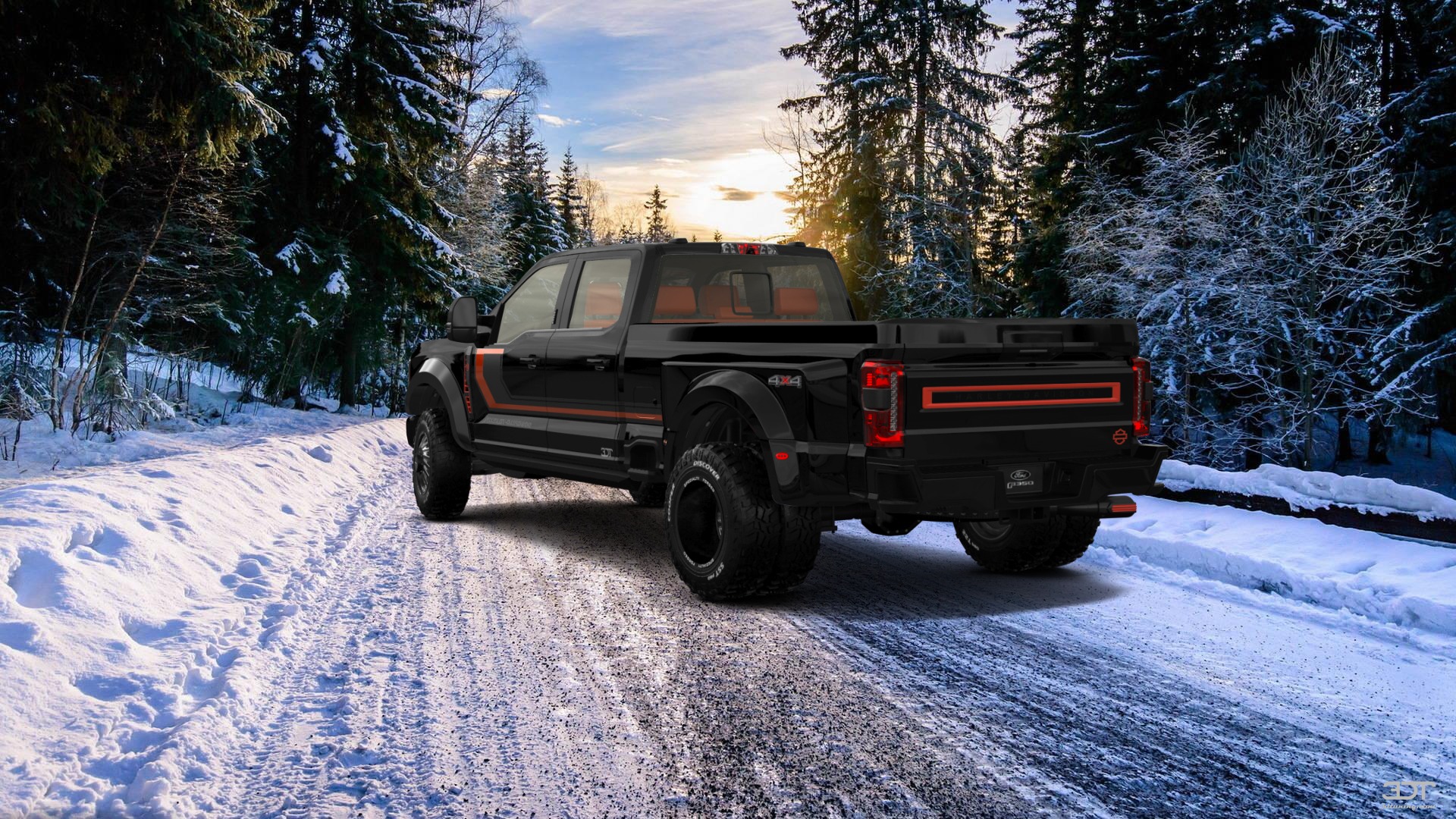 Ford F-350 DRW Crew Cab 4 Door pickup truck 2023 Images