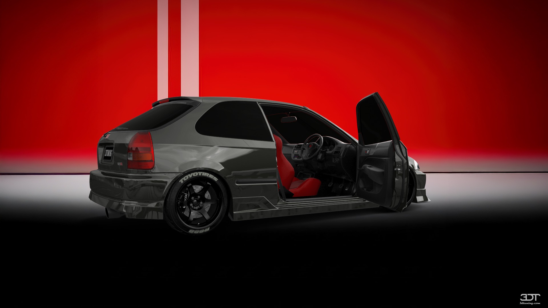 Honda Civic 3 Door Hatchback 1997 tuning