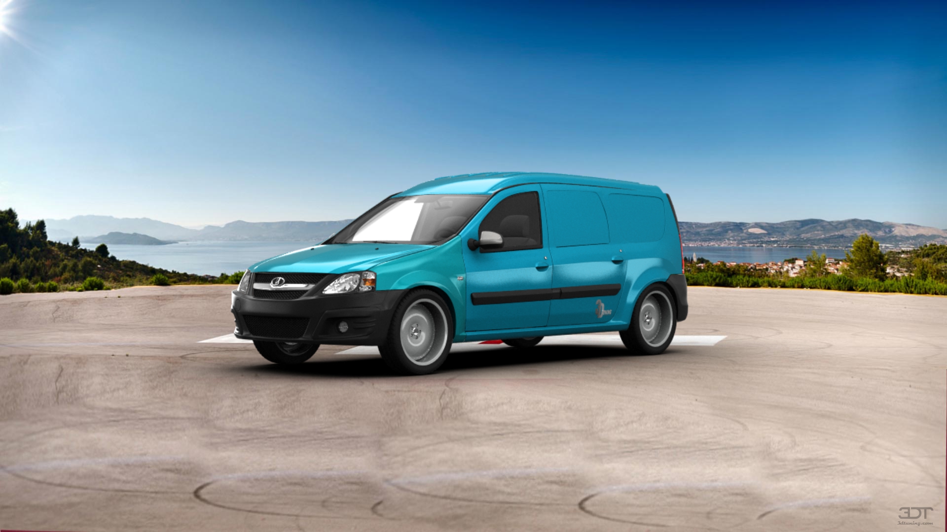 Lada Largus Furgon Van 2012 tuning