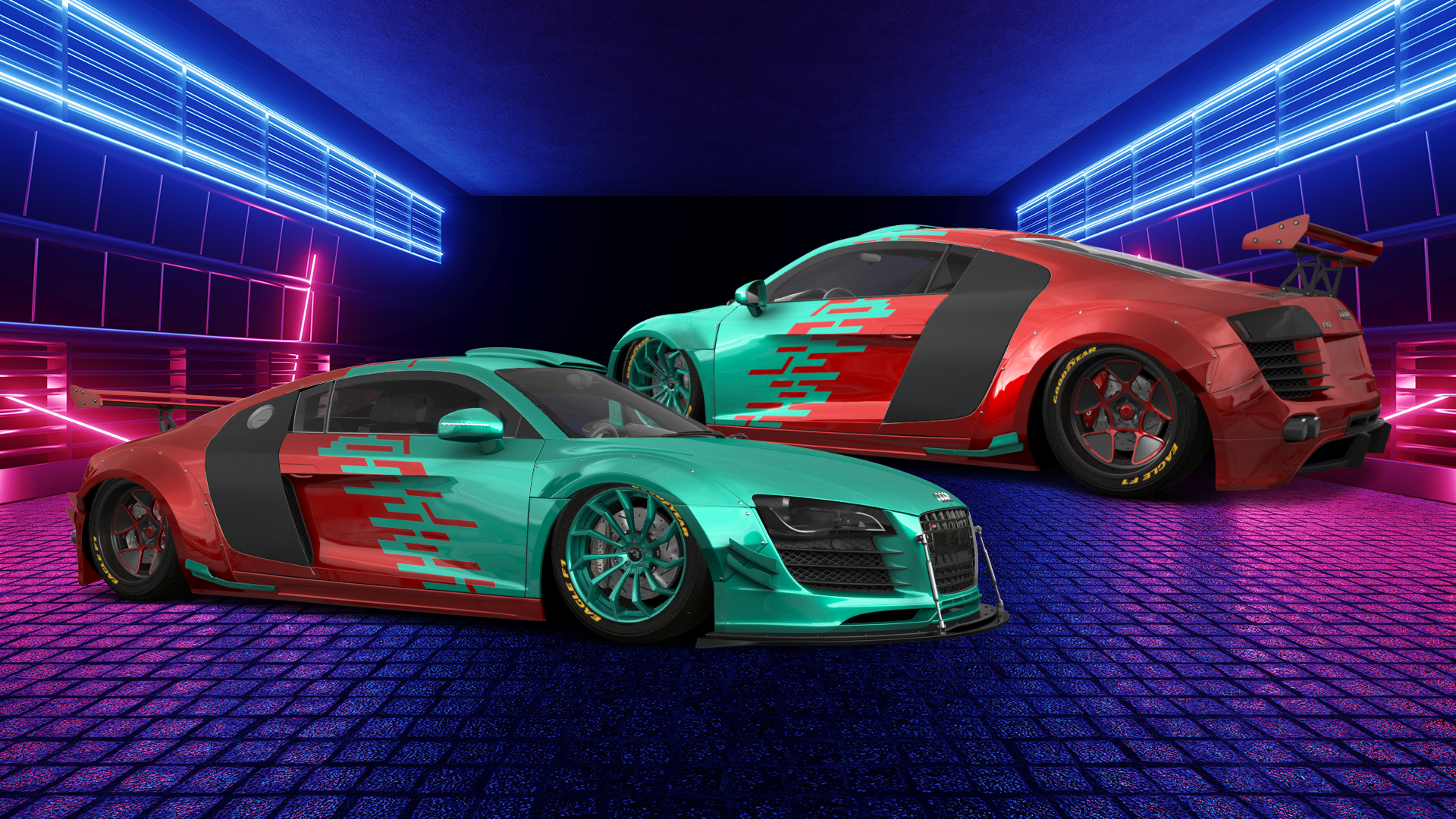 Audi R8 2 Door Coupe 2008 tuning