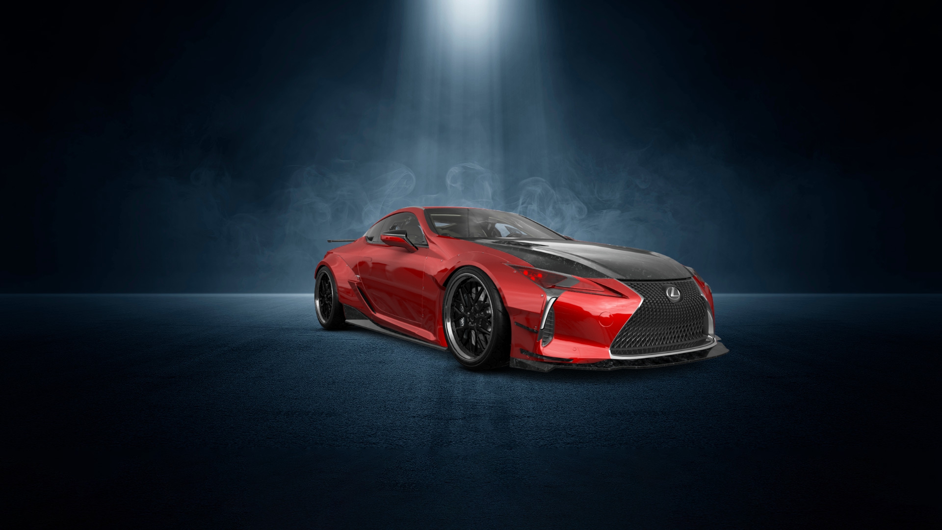 Lexus LC500 2 door fastback coupe 2017 tuning