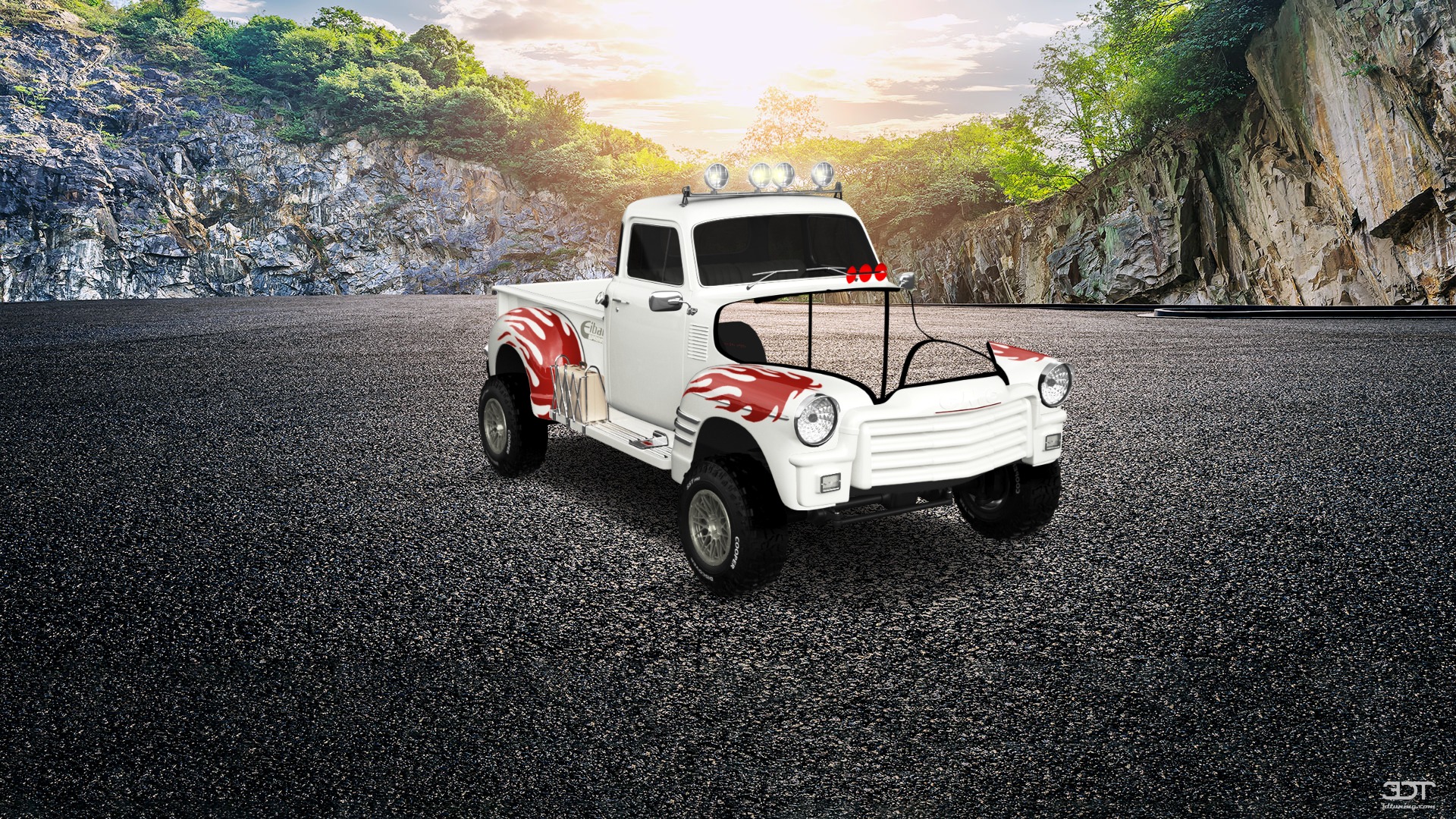 GMC 100 Stepside 2 Door pickup truck 1954