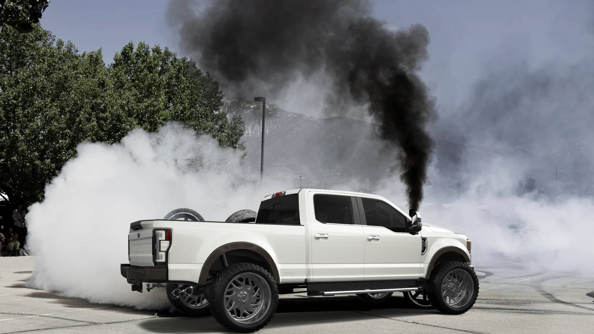 Ford F-250 4 Door pickup truck 2021 tuning