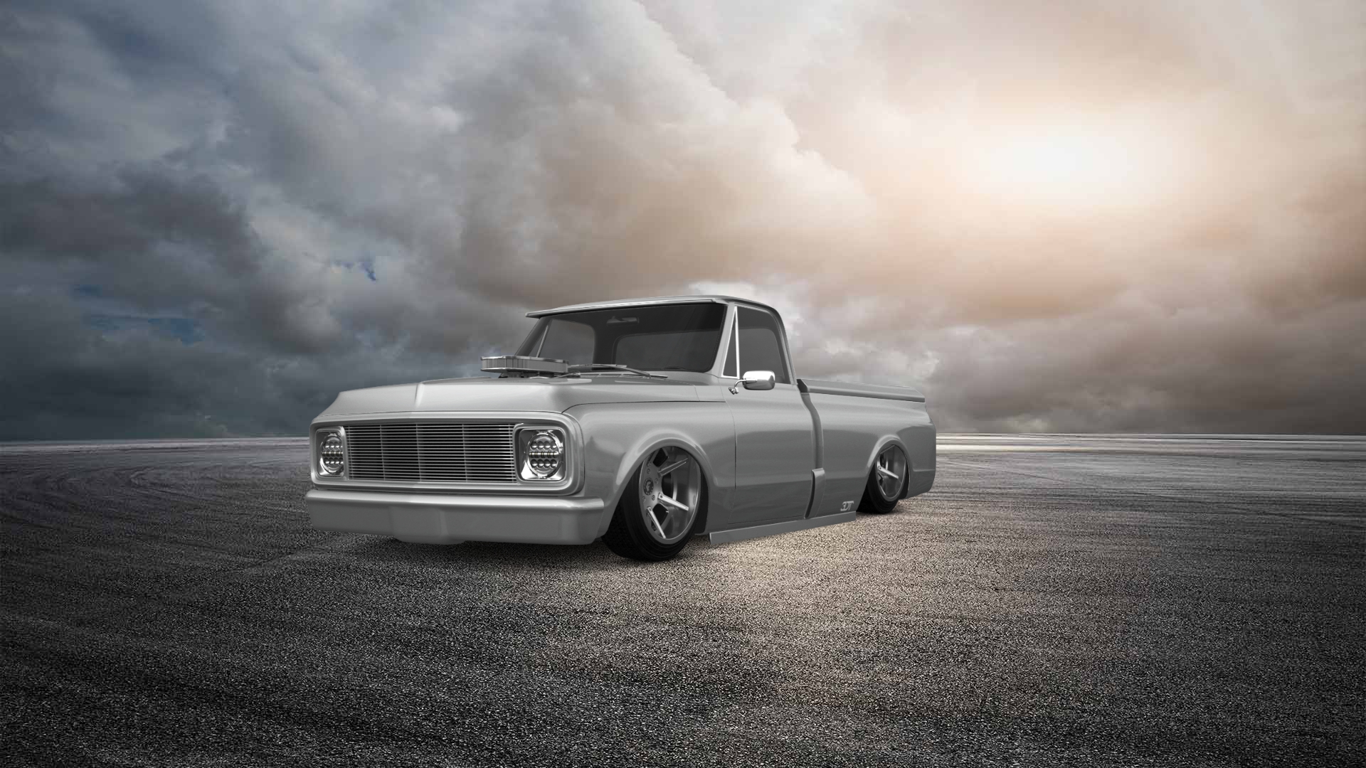 Chevrolet C-10 Cheyenne 2 Door pickup truck 1972